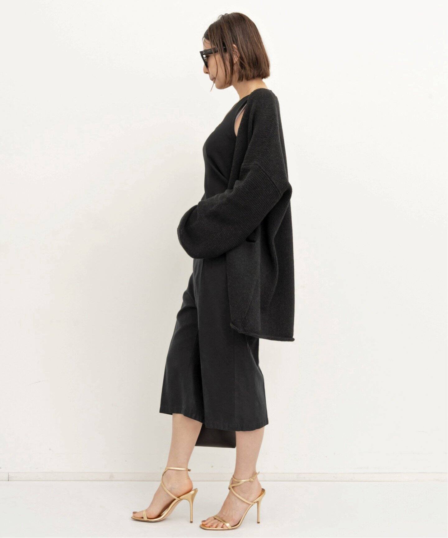 LAUREN MANOOGIAN/ローレン マヌージアン】 SHORT CARDIGAN 