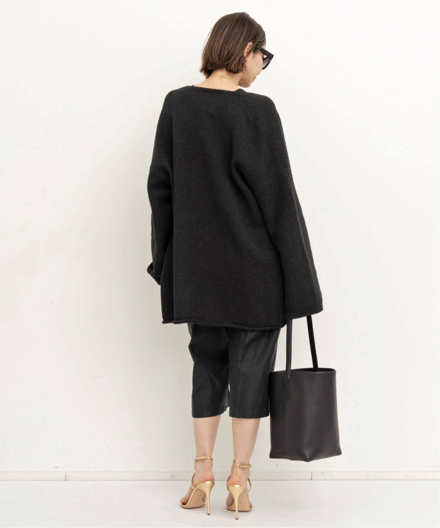 LAUREN MANOOGIAN/ローレン マヌージアン】 SHORT CARDIGAN 