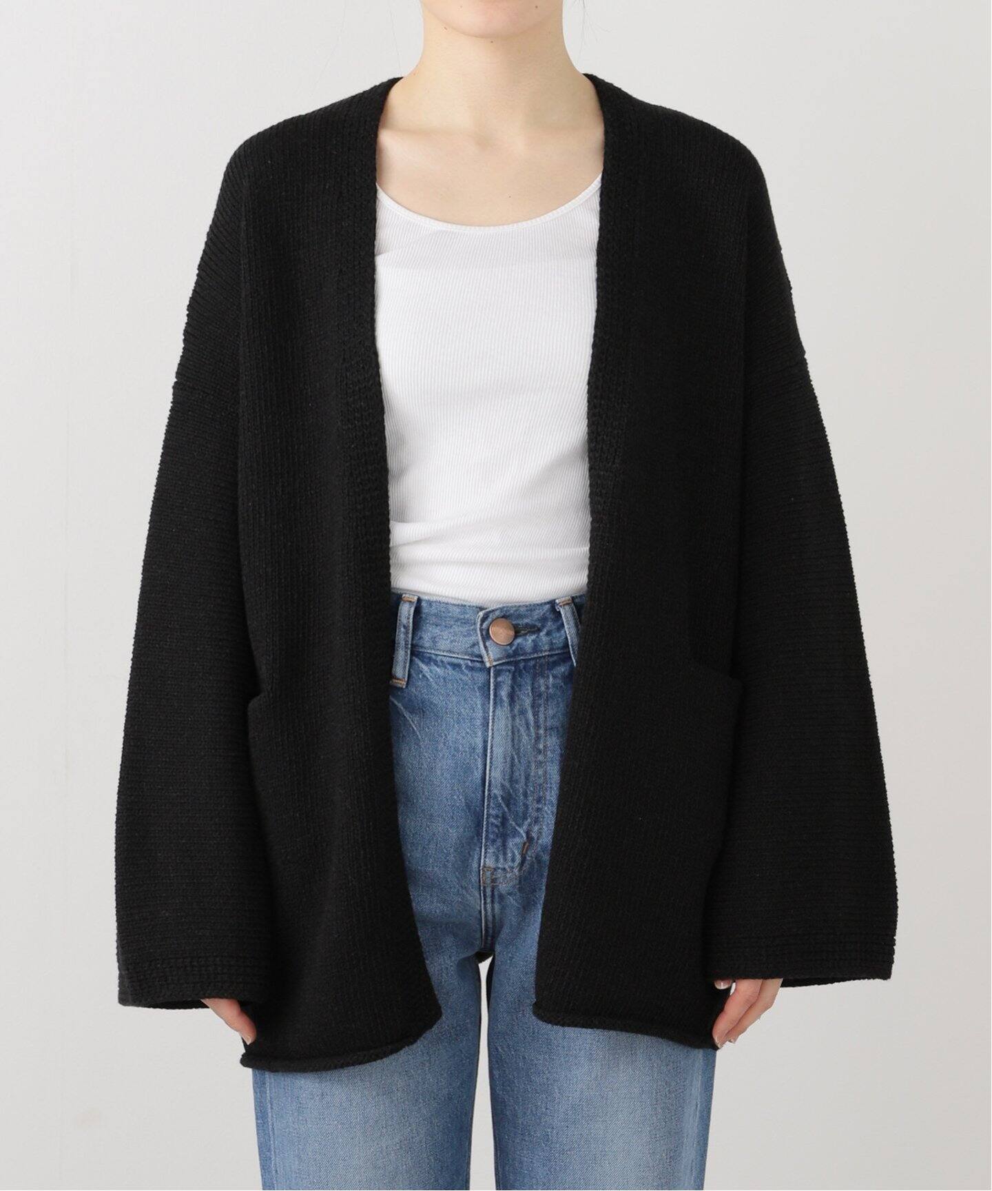 LAUREN MANOOGIAN/ローレン マヌージアン】 SHORT CARDIGAN 