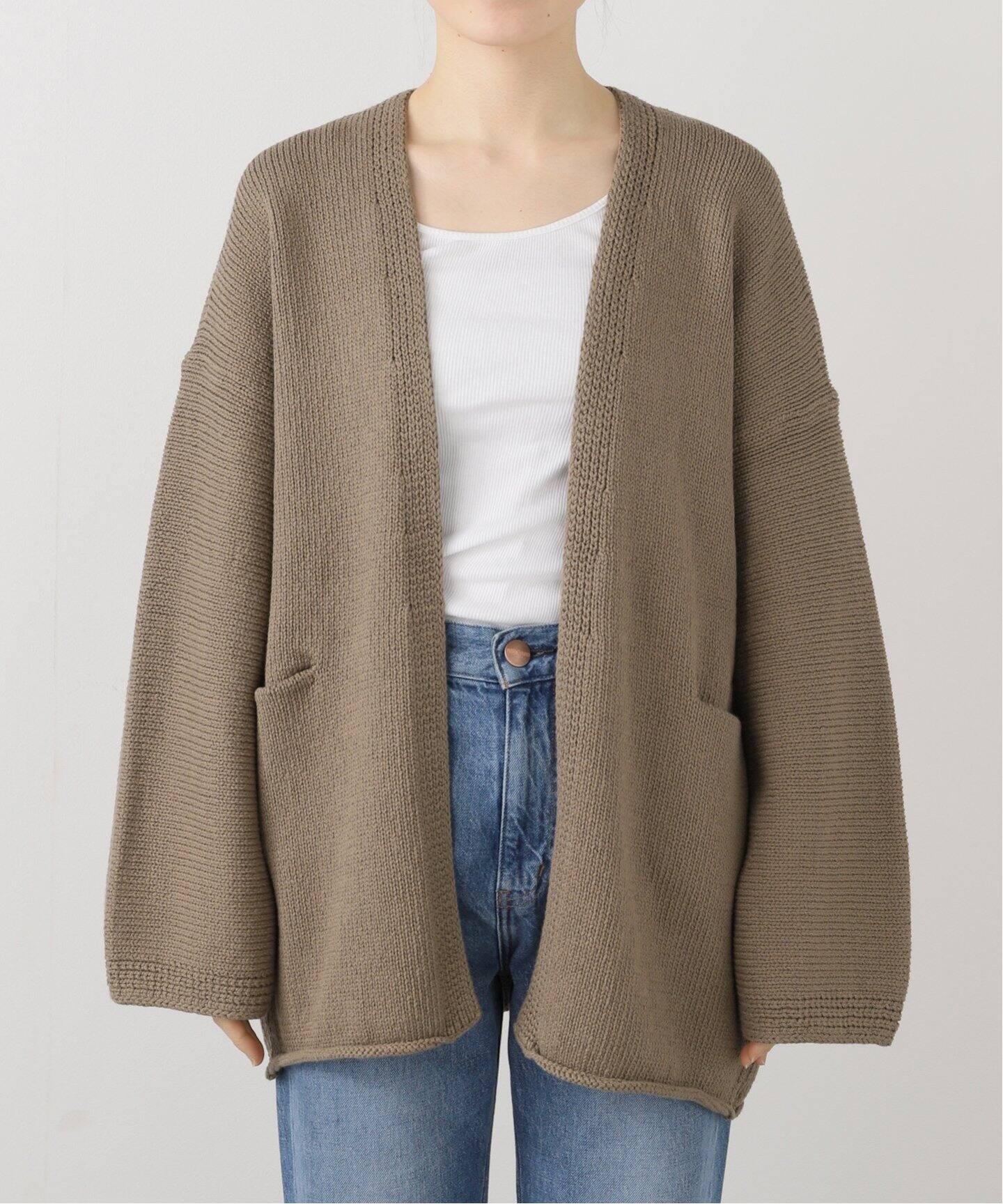 LAUREN MANOOGIAN/ローレン マヌージアン】 SHORT CARDIGAN  