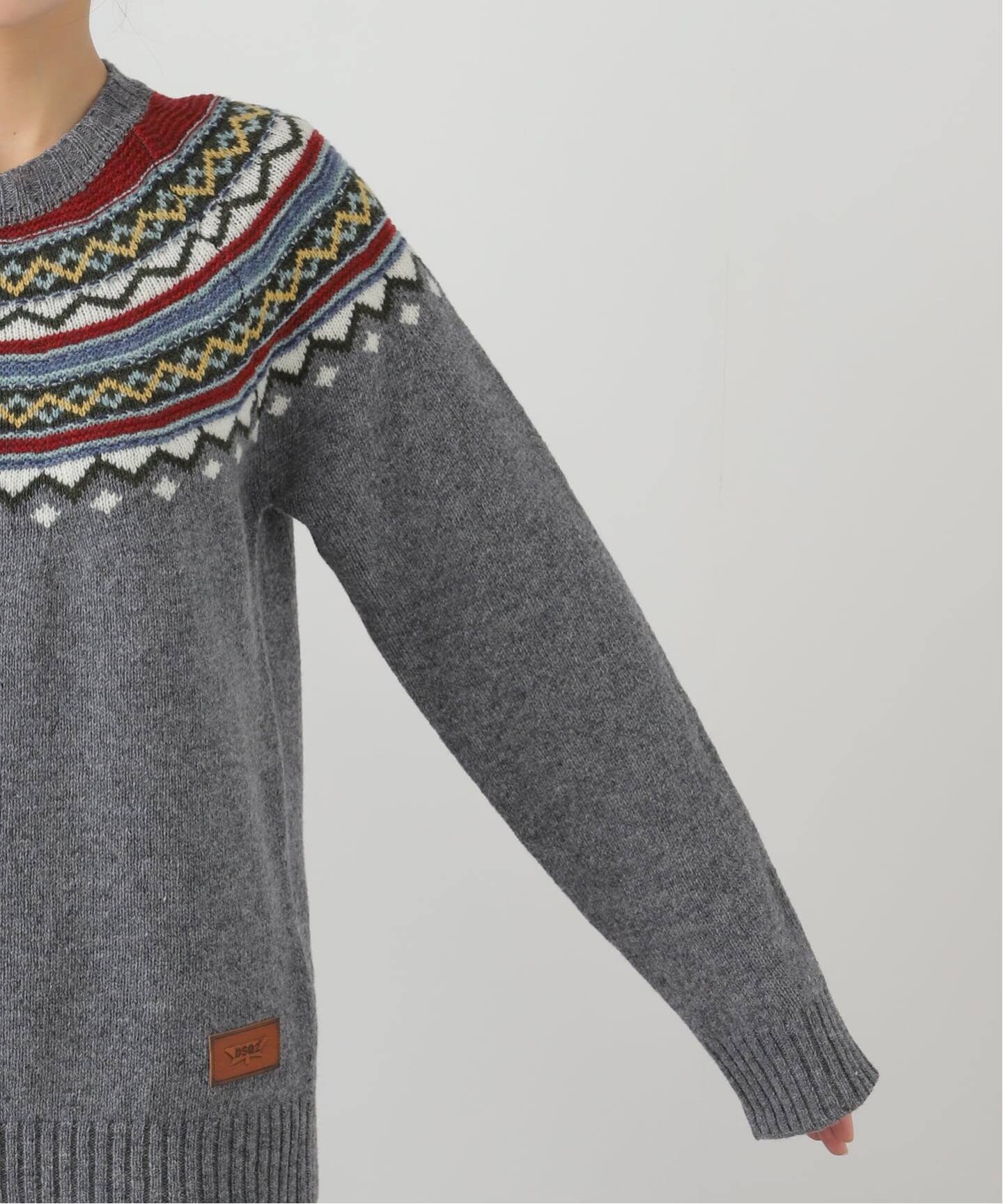 DSQUARED2/ディースクエアード】 Knit Sweater（ニット