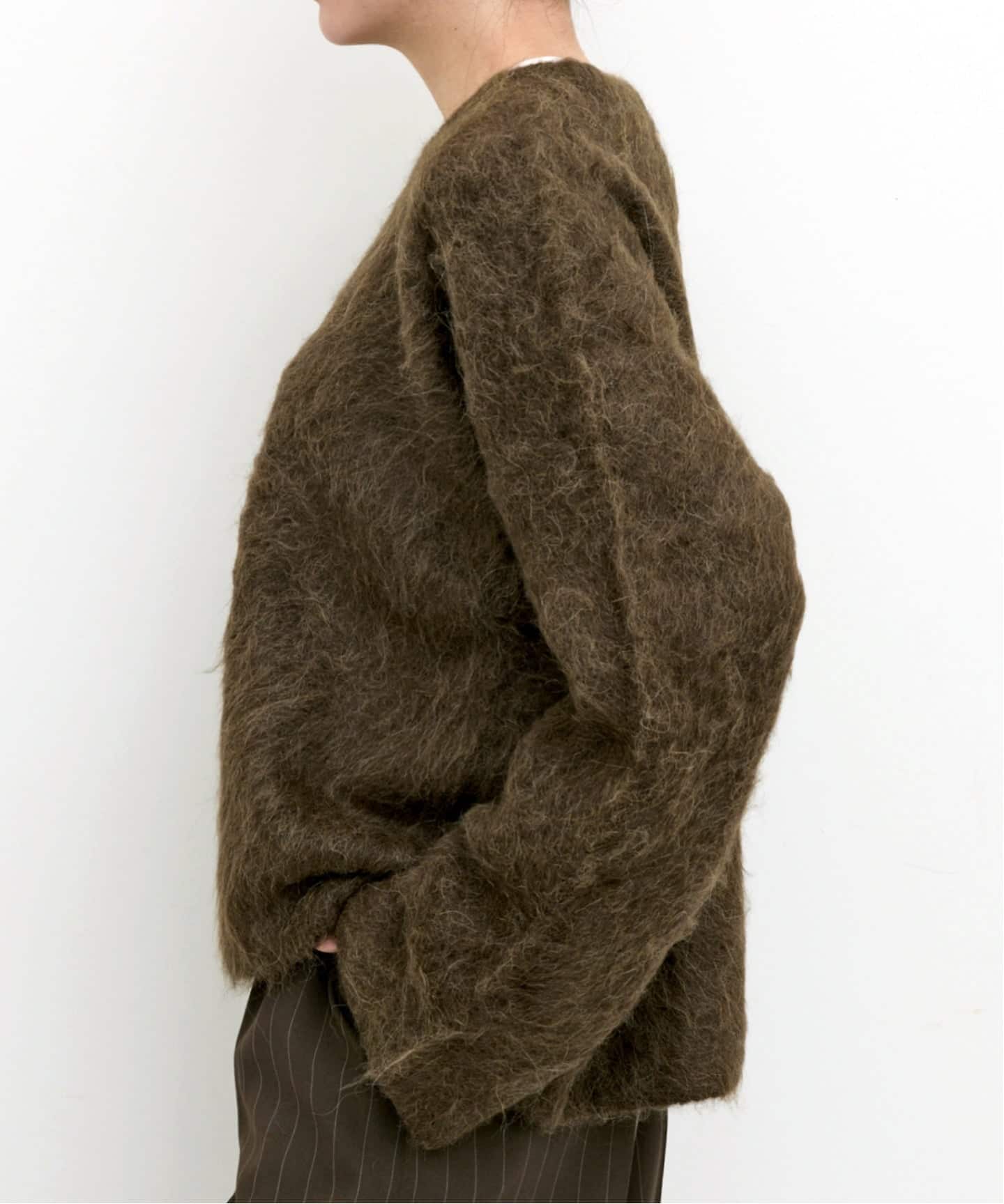 TOTEME/トーテム】 BOXY ALPACA KNIT（ニット／セーター）｜L