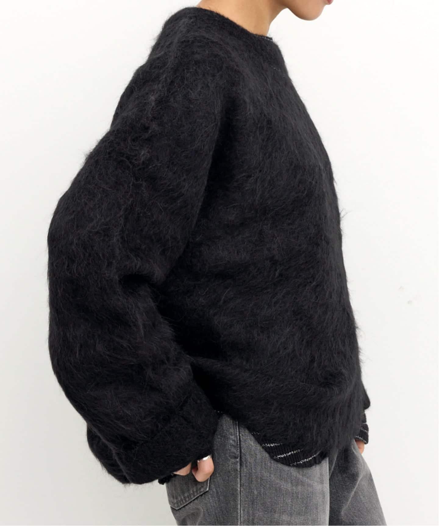 TOTEME/トーテム】 BOXY ALPACA KNIT（ニット／セーター）｜L