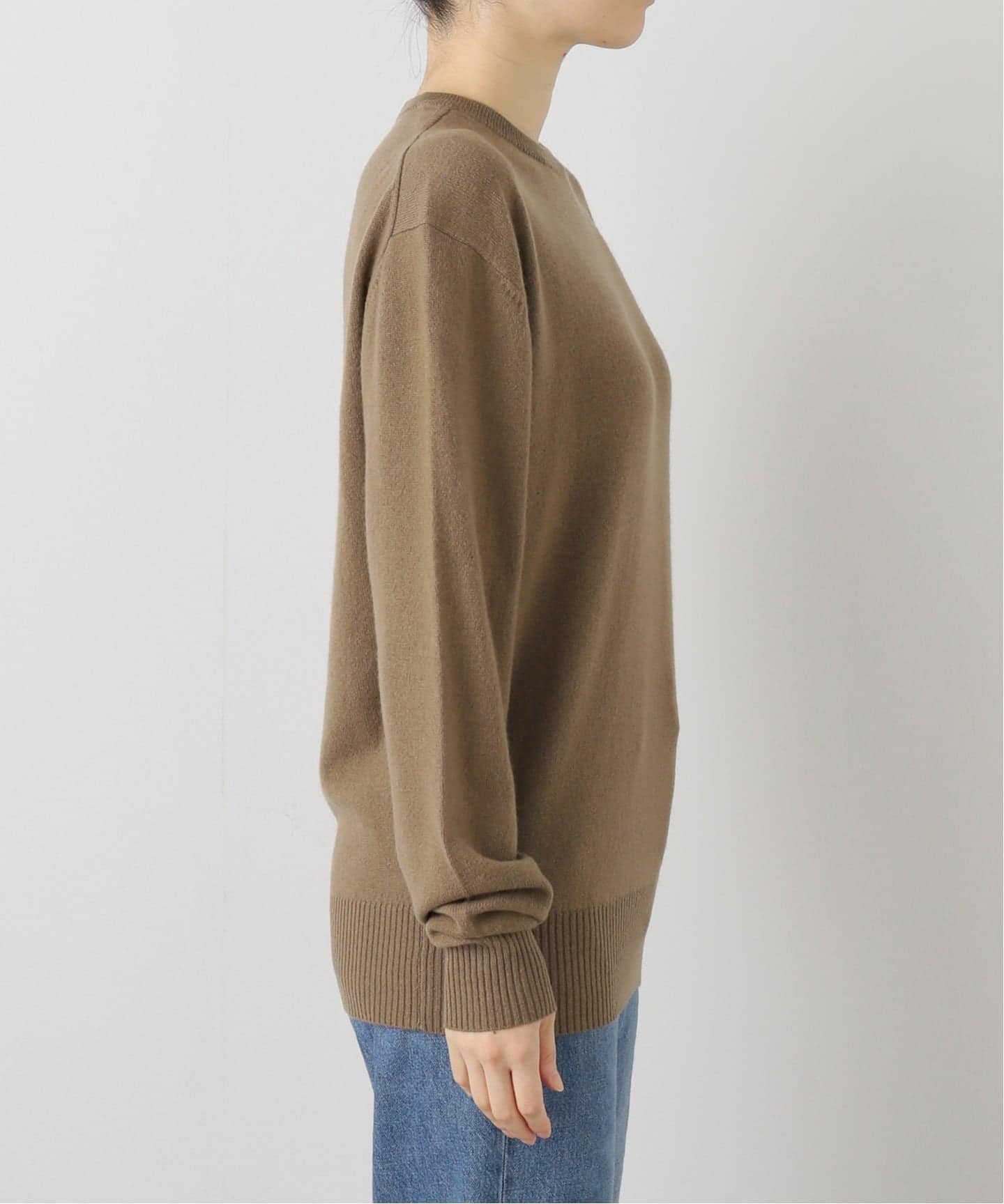 TOTEME ブラウン 長袖セーター TOTEME/トーテム】 Boxy Alpaca ニット（ニット/セーター）｜TOTEME