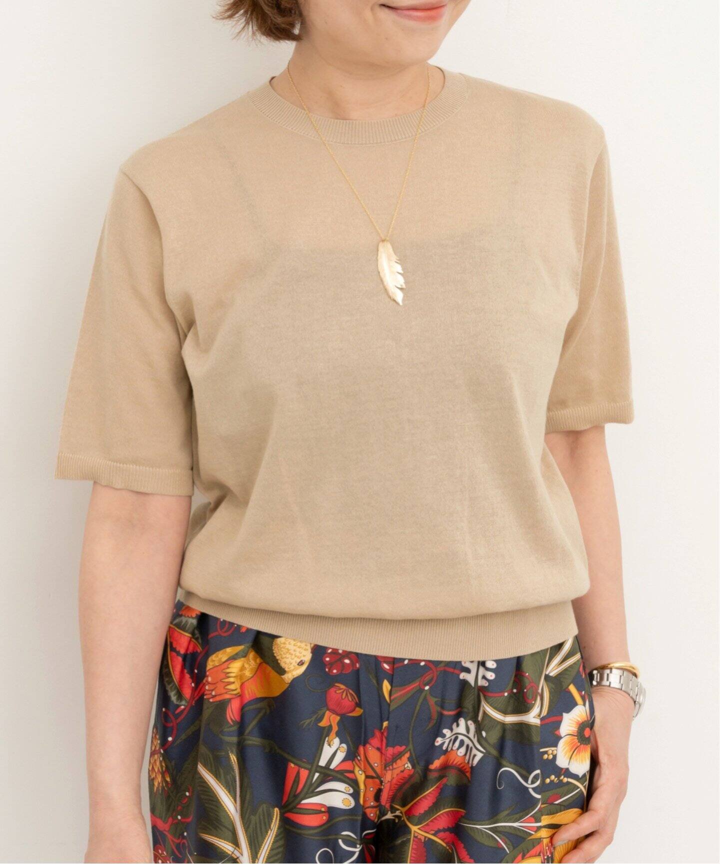 SLOANE/スローン】 CREW NECK PULLOVER（ニット／セーター）｜L