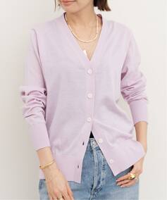 SLOANE/スローン】 V NECK CARDIGAN（カーディガン）｜L