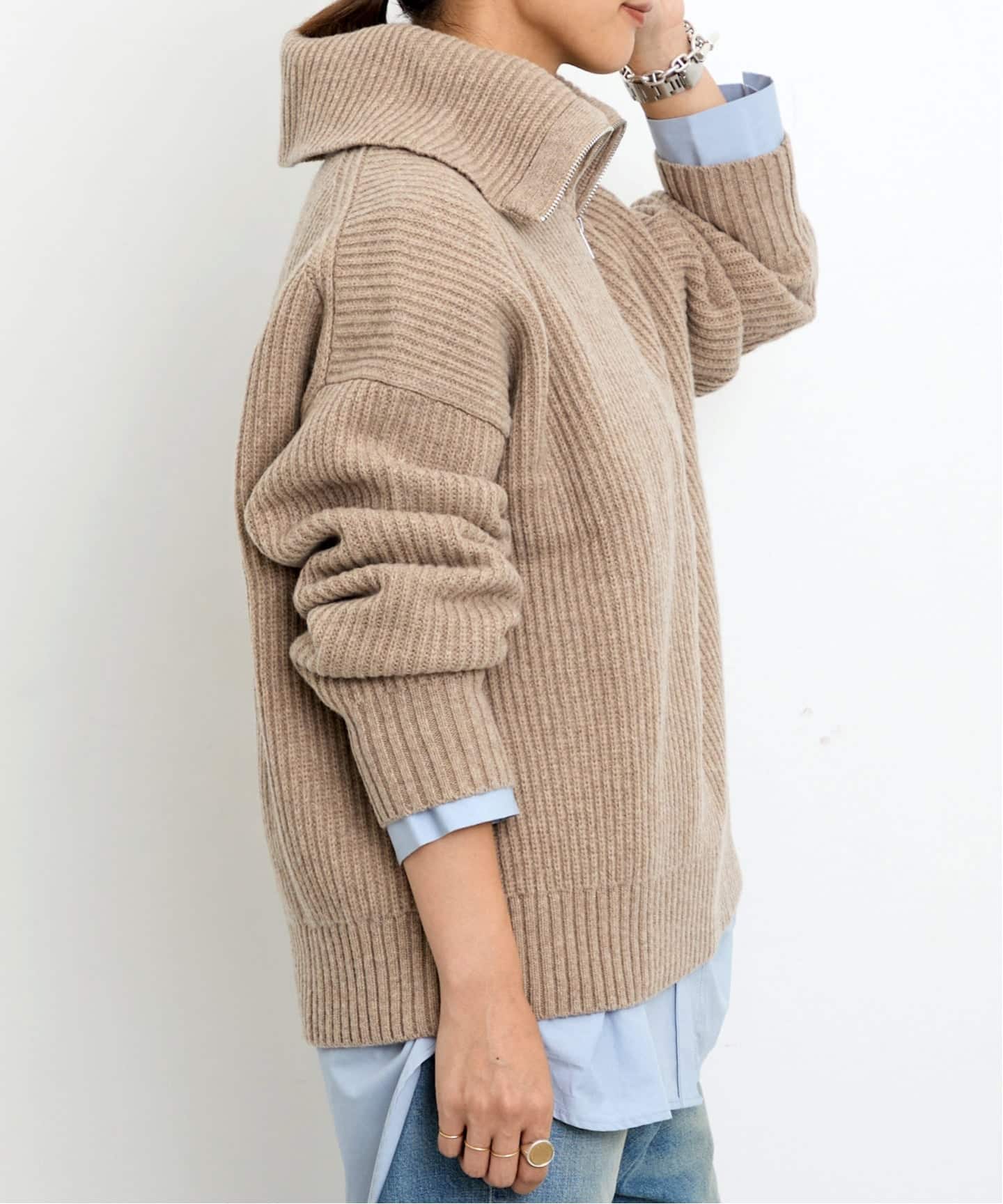 フィリッパコー ニット&セーター メンズ アウター INSIDE OUT - Jumper - grey ブレンド ニット\u0026セーター メンズ アウター Cardigan - dress blues 夏