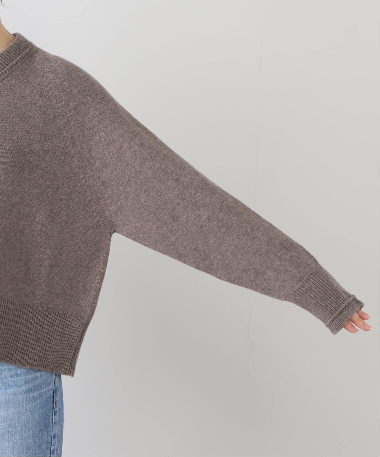 MONICA CORDERA クルーネックニット MONICA CORDERA ‐ CREW NECK KNIT CAPE
