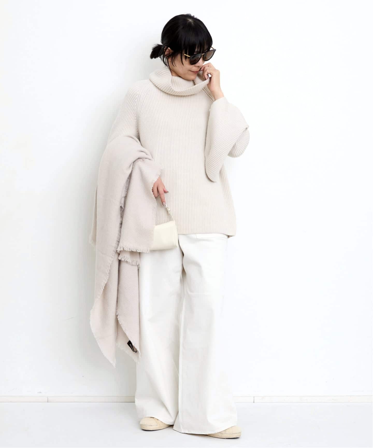 MKDT STUDIO KARLOTTA TURTLE NECK KNITニット MKDT STUDIO/エムケーディーティー ストゥディオ】 KARLOTTA TURTLE