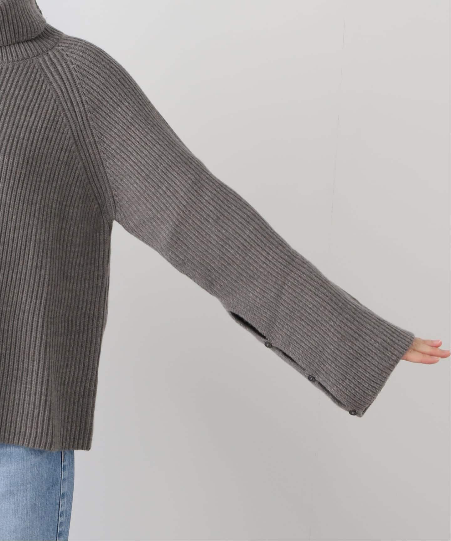 MKDT STUDIO KARLOTTA TURTLE NECK KNITニット MKDT STUDIO/エムケーディーティー ストゥディオ】 KARLOTTA TURTLE