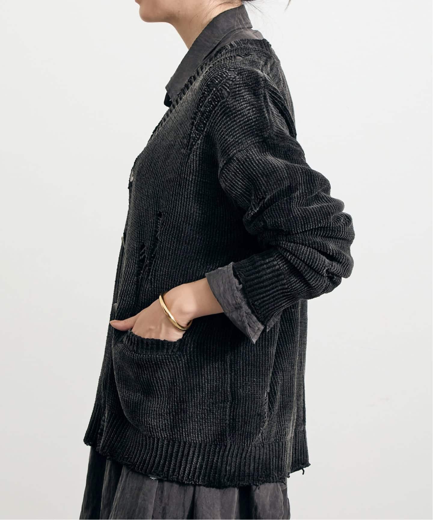 R13/アールサーティーン】 BOYFRIEND CARDIGAN（カーディガン