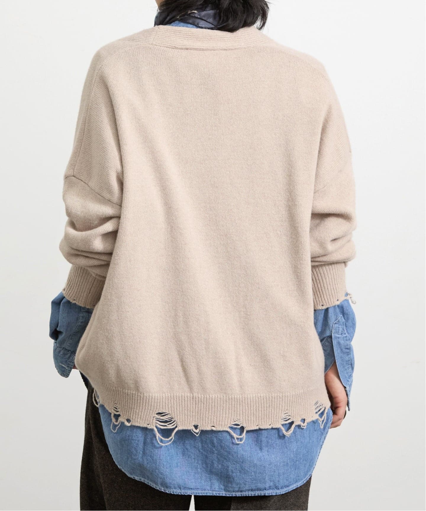 Moonage Devilment デニムデザイン　ロングカーディガン Moonage Devilment デニムデザイン ロングカーディガン J'M DESIGN