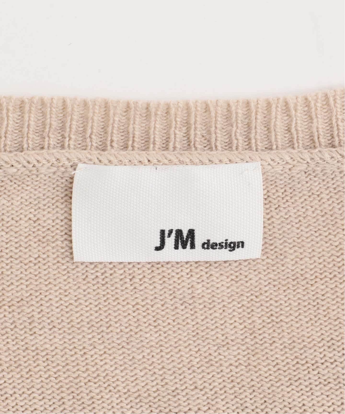 J'M DESIGN/ジェイエム デザイン】 DAMAGE KNIT TOP（ニット