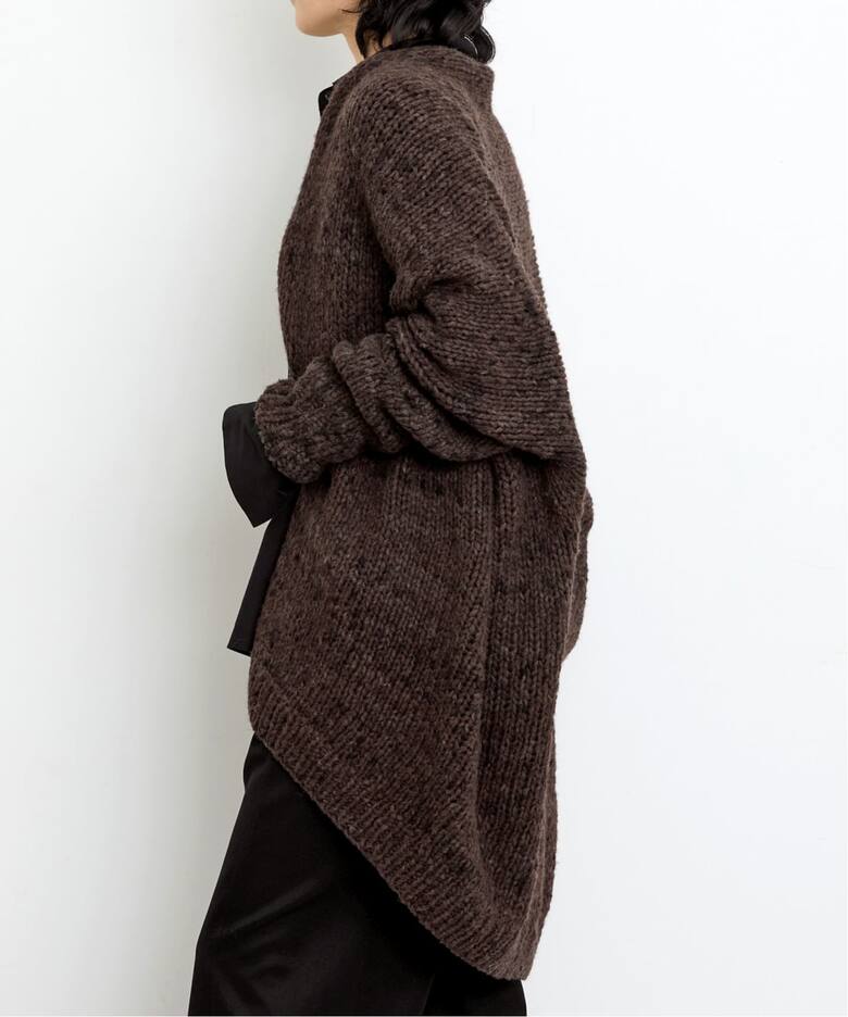 LAUREN MANOOGIAN/ローレン マヌージアン】 HANDKNIT CARDIGAN 