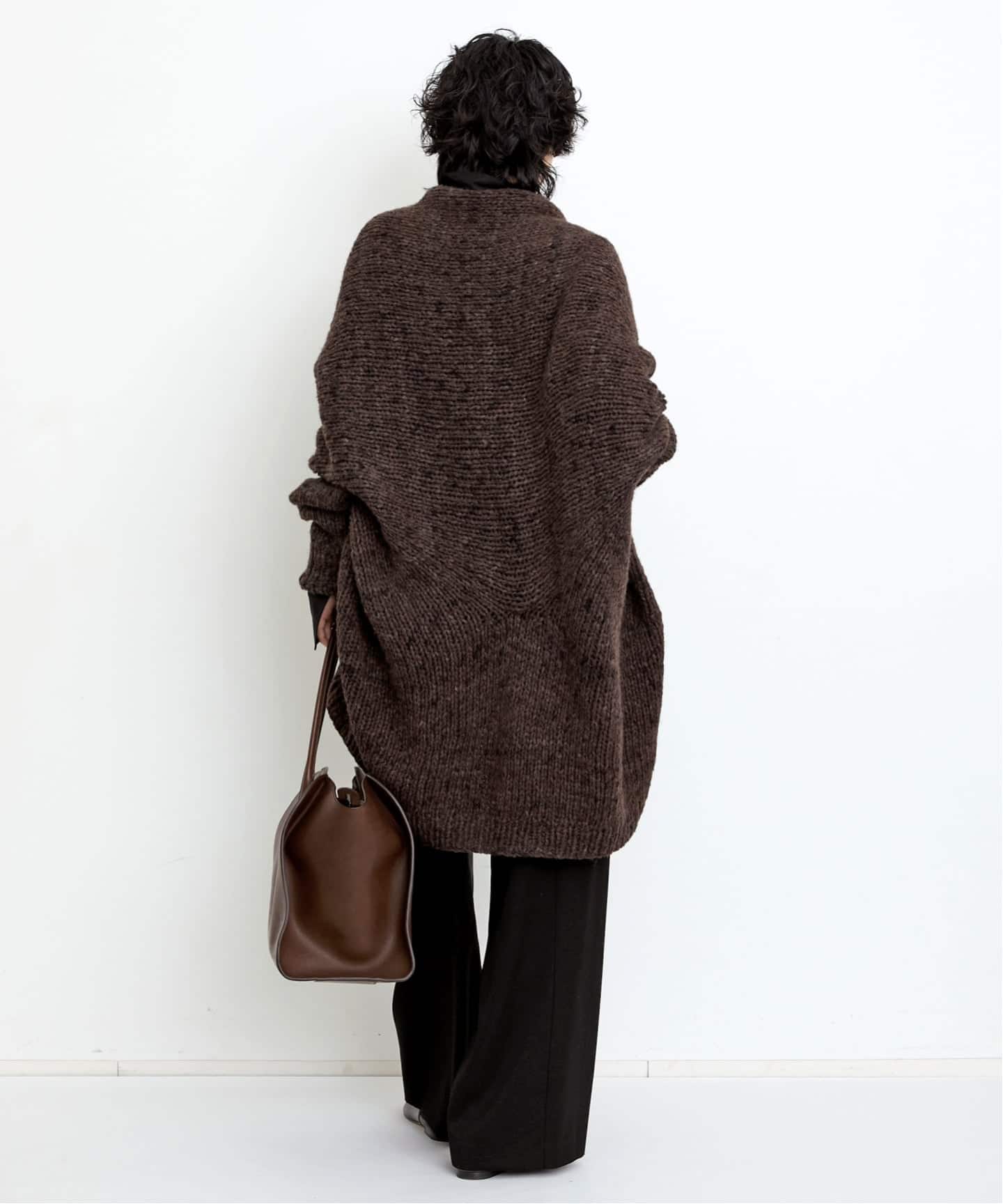 LAUREN MANOOGIAN/ローレン マヌージアン】 HANDKNIT CARDIGAN