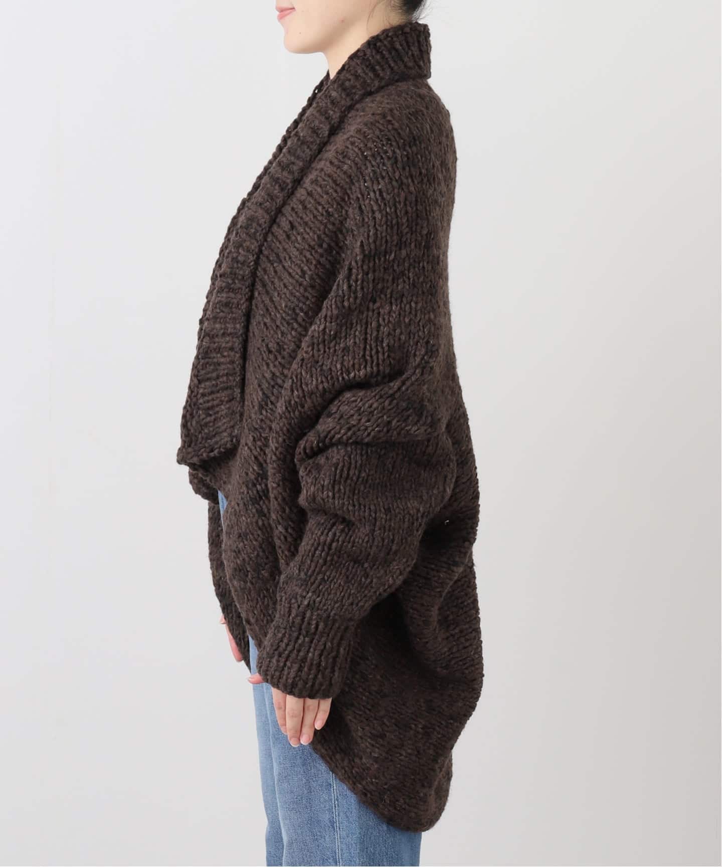 LAUREN MANOOGIAN/ローレン マヌージアン】 HANDKNIT CARDIGAN