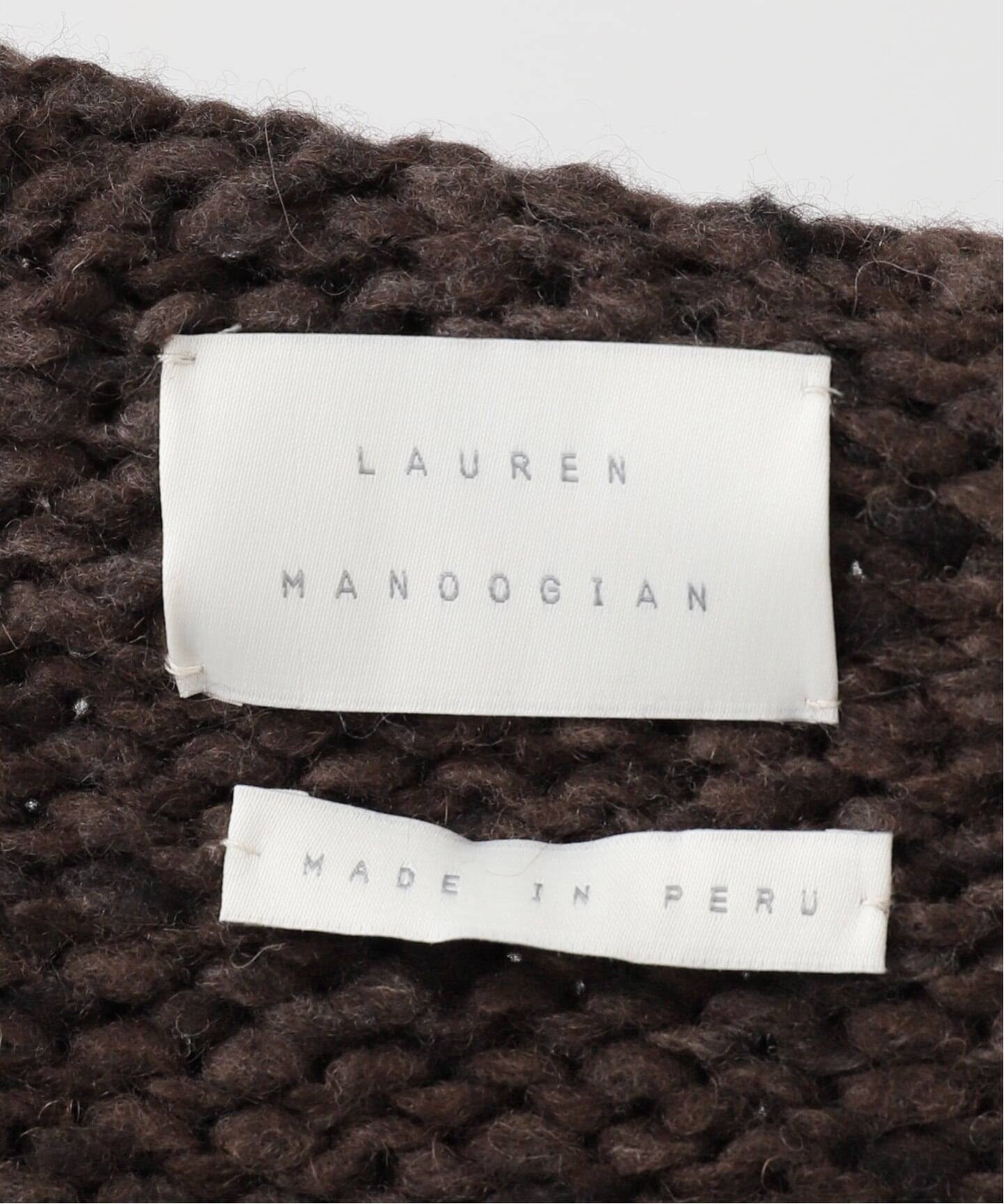 ニット/セーター L'Appartement  LAUREN MANOOGIAN LAUREN MANOOGIAN/ローレン マヌージアン】 HANDKNIT CARDIGAN