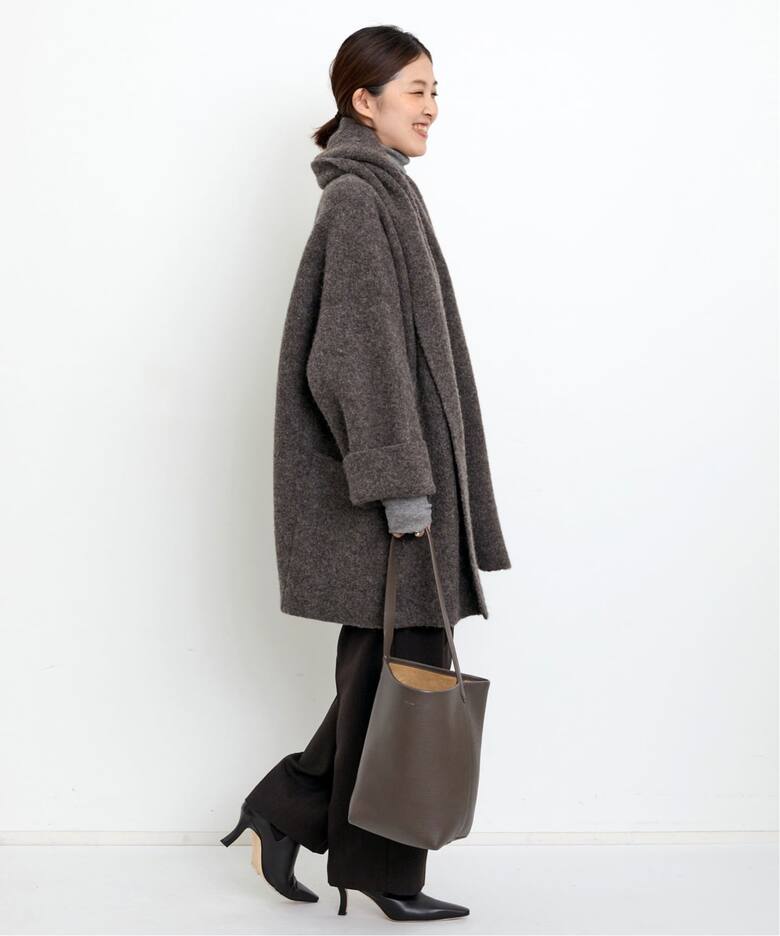 LAUREN MANOOGIAN/ローレン マヌージアン】 DOUBLE FACE COAT 