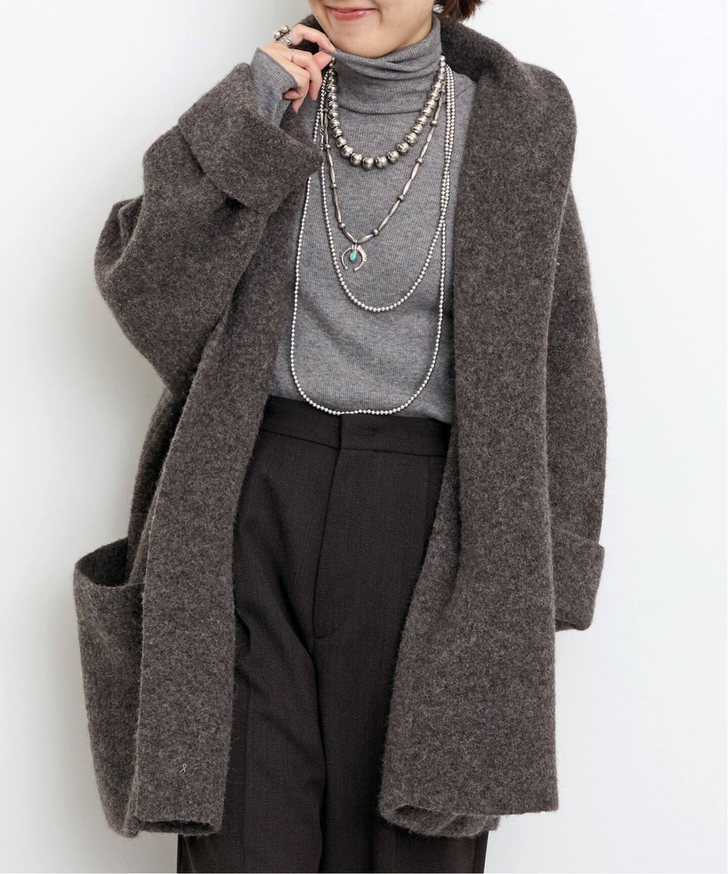 LAUREN MANOOGIAN/ローレン マヌージアン】 DOUBLE FACE COAT 