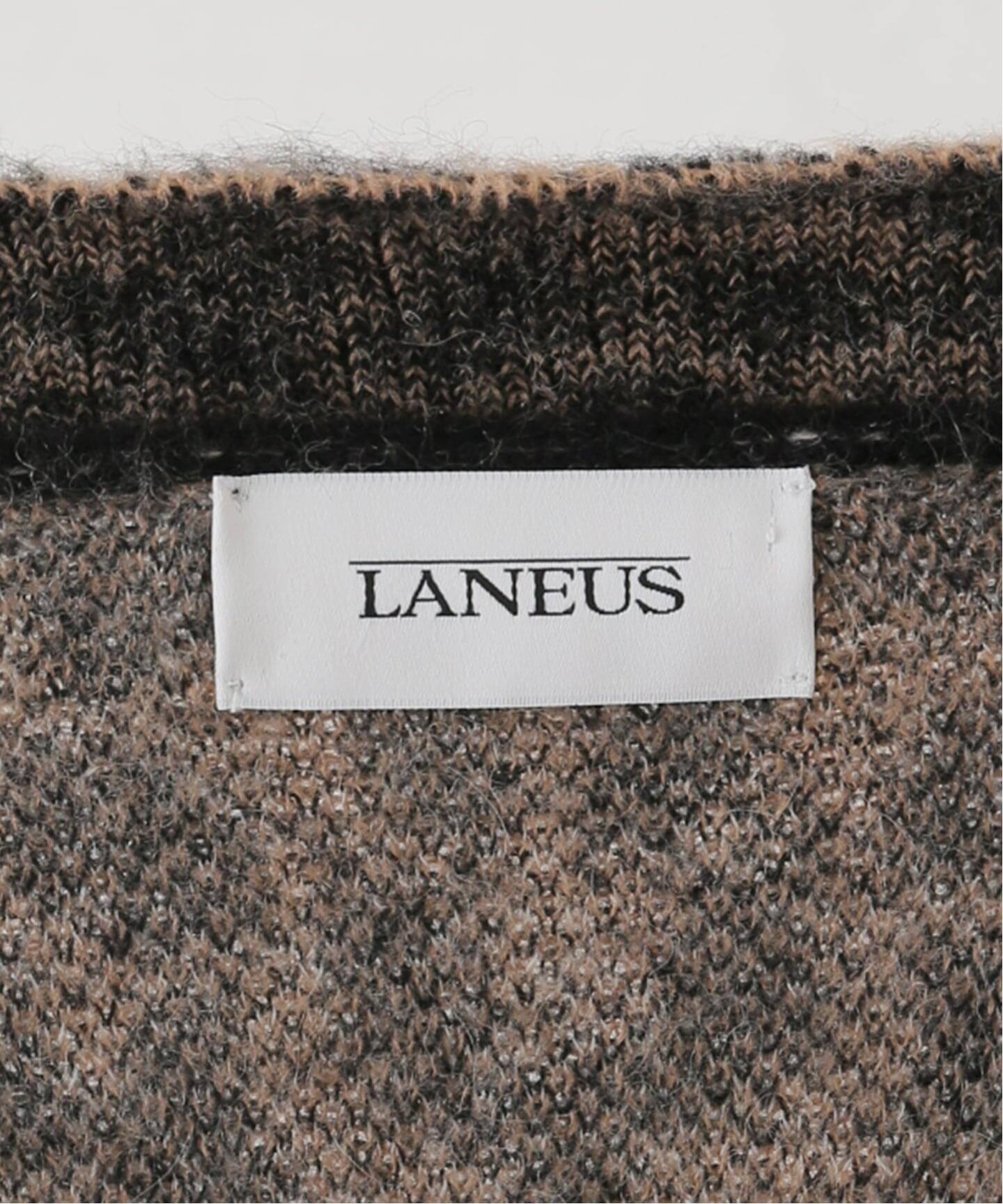 LANEUS/ラネウス】 LEOPARD CARDIGAN（ニット／セーター）｜L