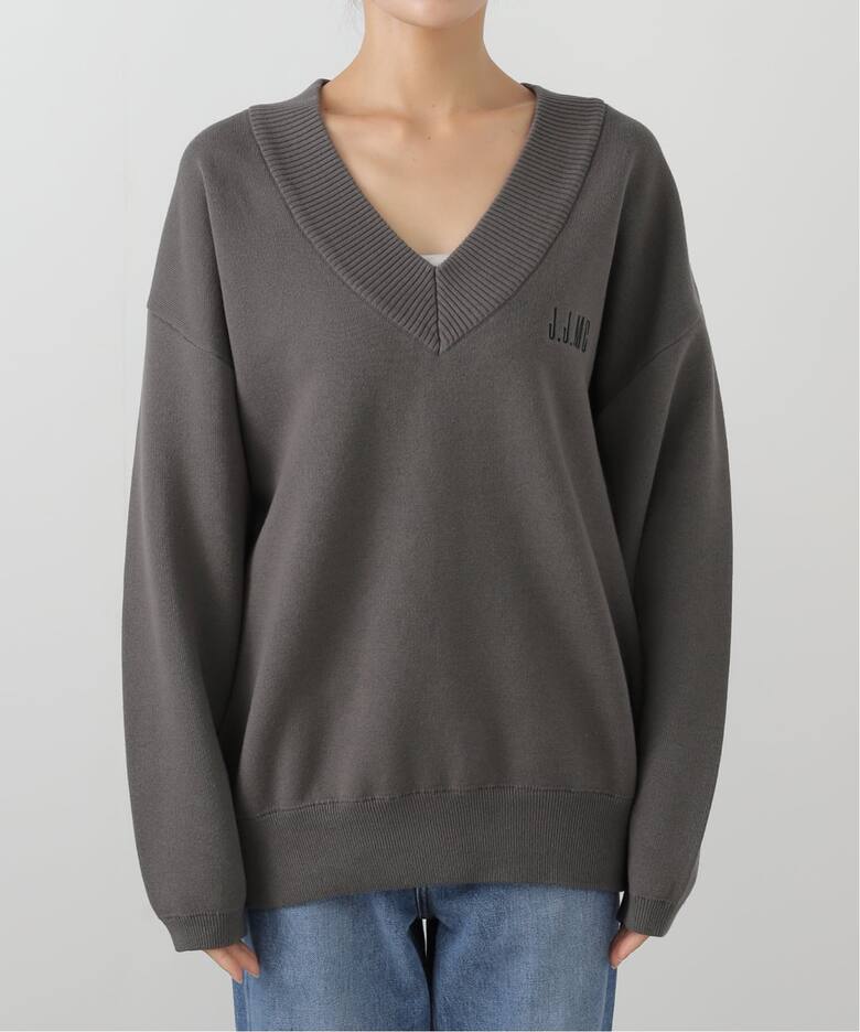 J.J.MERCER/ジェイジェイマーサー】 V NECK KNIT（ニット／セーター 