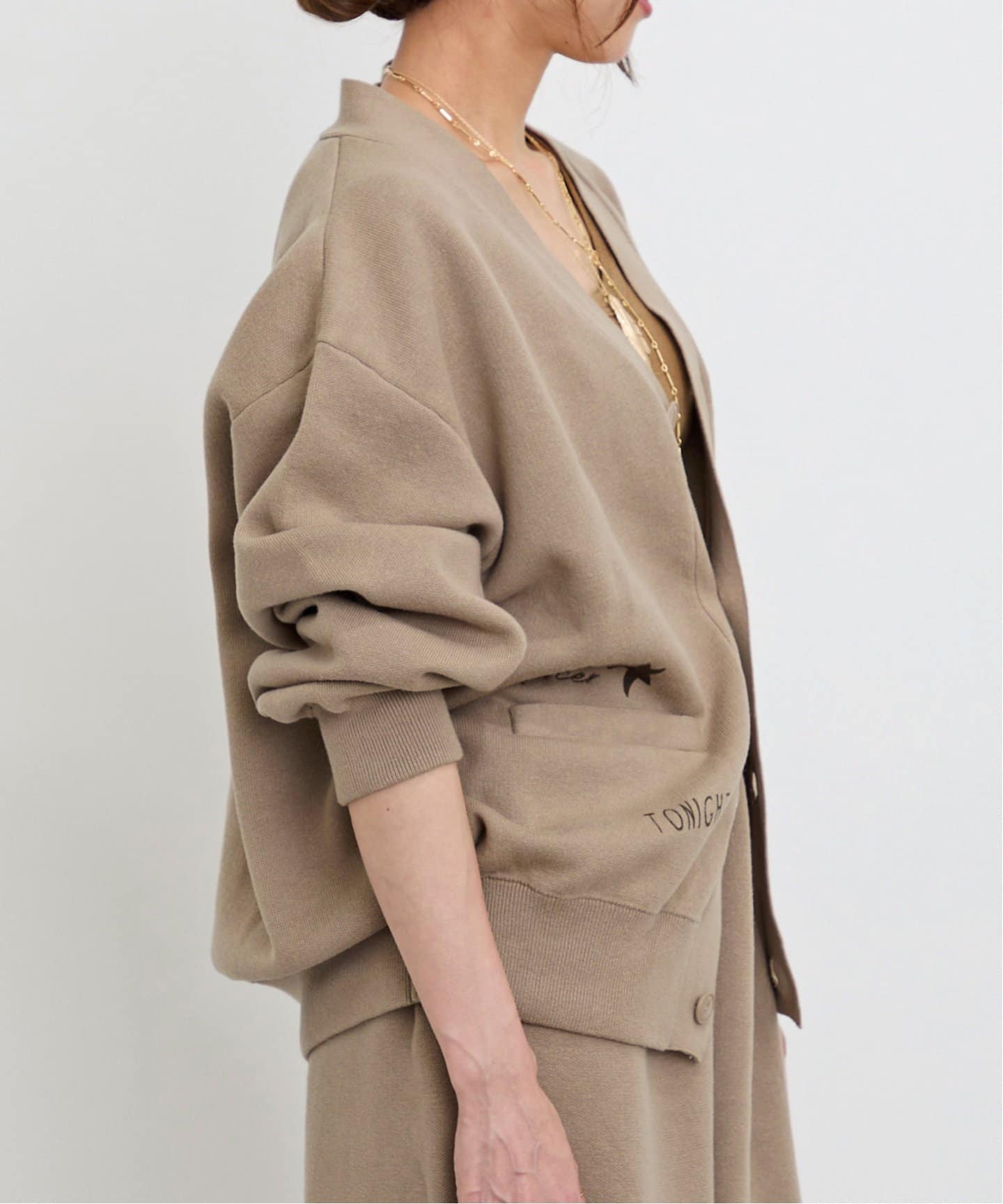 J.J.MERCERジェイジェイマーサーKNITCARDIGAN アパルトモン J.J.MERCER/ジェイジェイマーサー】 KNIT CARDIGAN