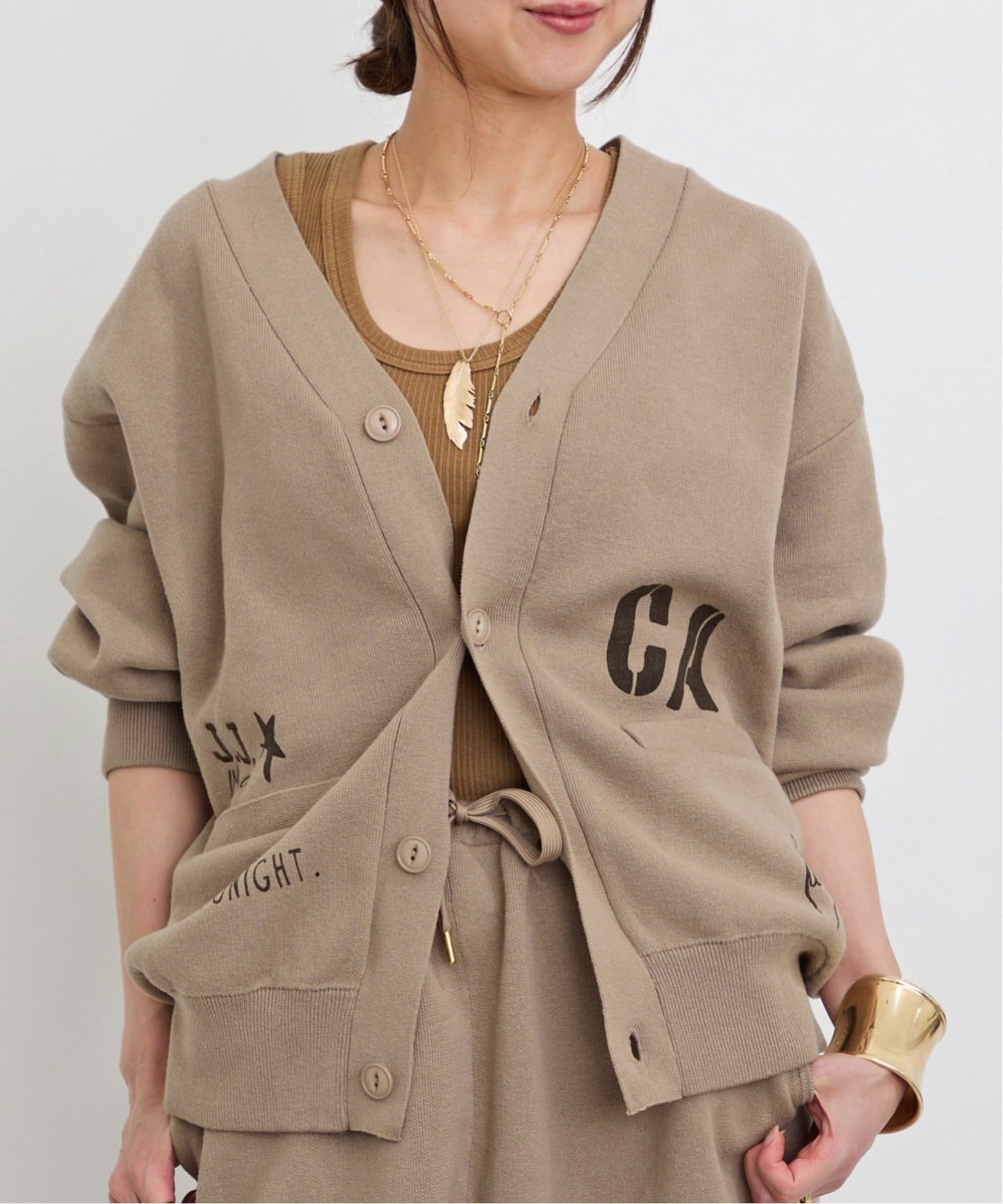J.J.MERCERジェイジェイマーサーKNITCARDIGAN アパルトモン J.J.MERCER/ジェイジェイマーサー】 KNIT CARDIGAN