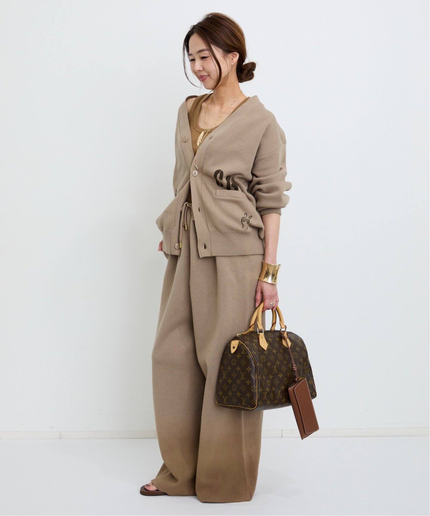 Cardigan j.j.mercer L AppartementジェイジェイマーサーKNIT CARDIGAN J J MERCER ジェイジェイマーサー KNIT CARDIGAN カーディガン L