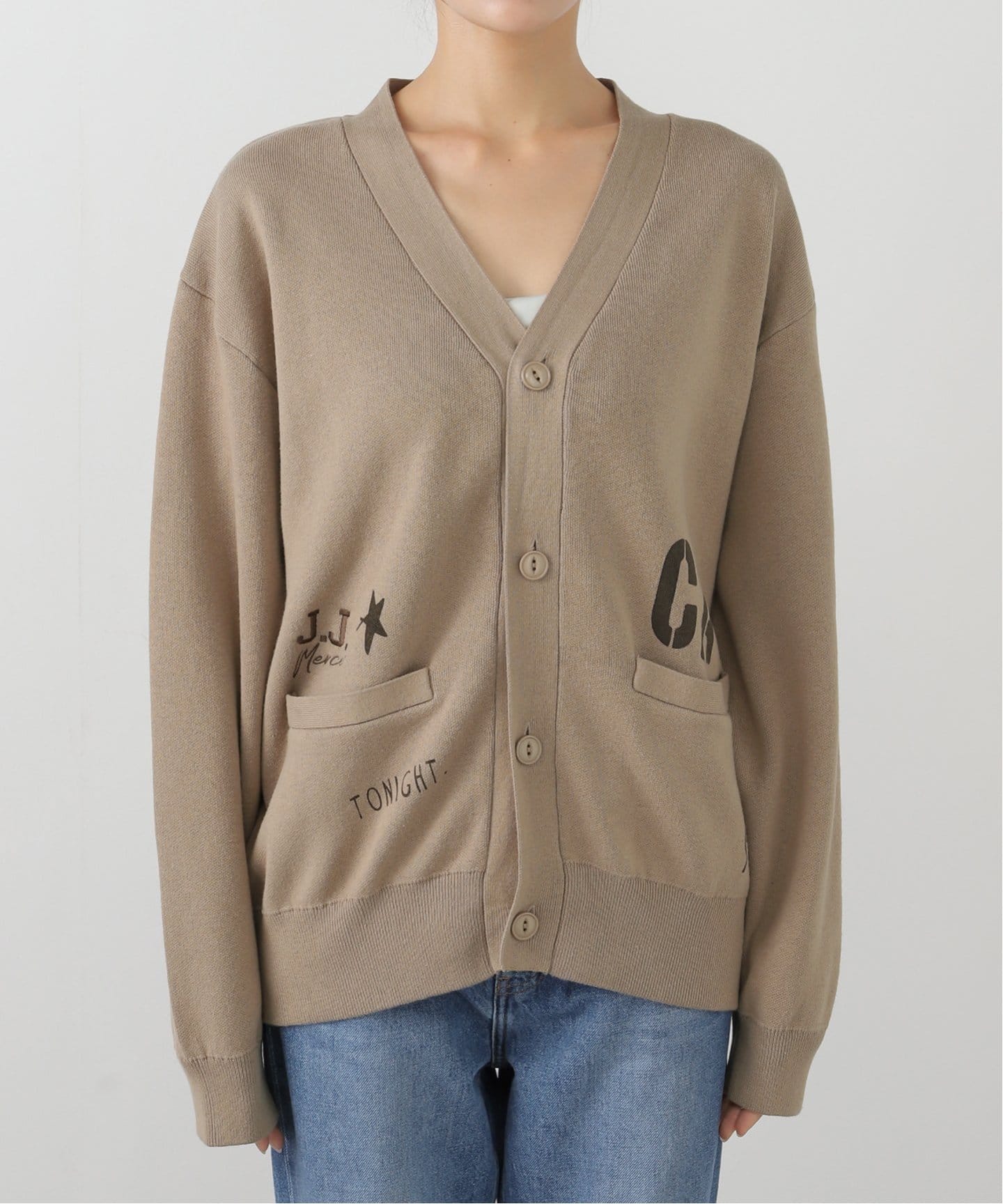 【J.J.MERCER/ジェイジェイマーサー】 KNIT CARDIGAN J.J.MERCER/ジェイジェイマーサー】 KNIT CARDIGAN