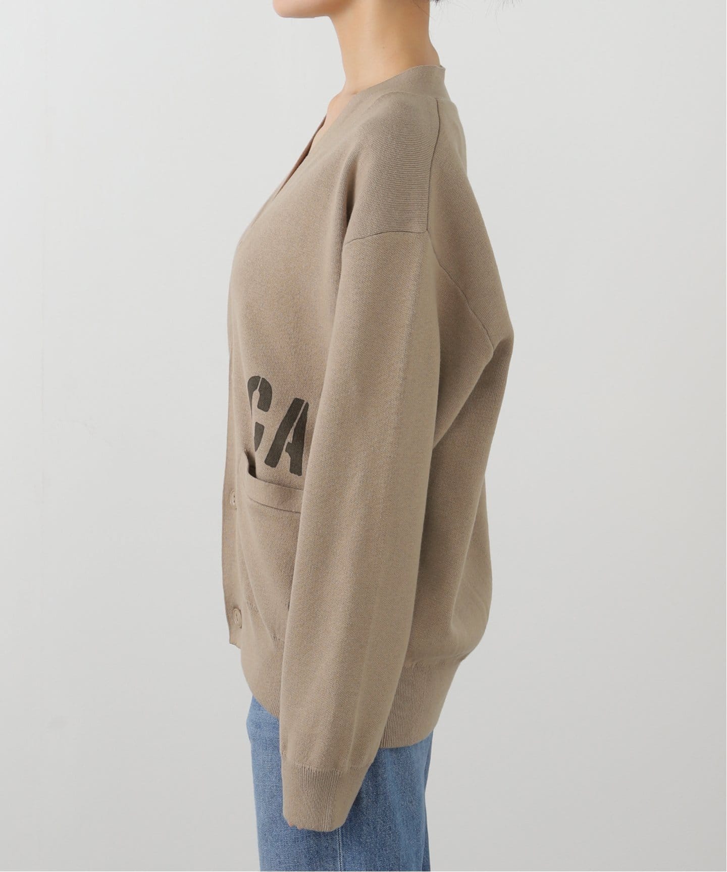 J.J.MERCERジェイジェイマーサーKNITCARDIGAN アパルトモン J.J.MERCER/ジェイジェイマーサー】 KNIT CARDIGAN