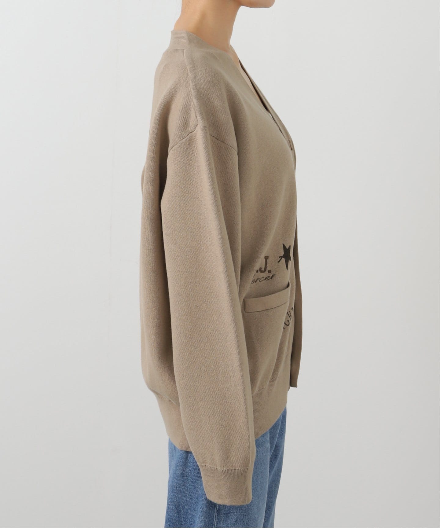 J.J.MERCER/ジェイジェイマーサー】 KNIT CARDIGAN