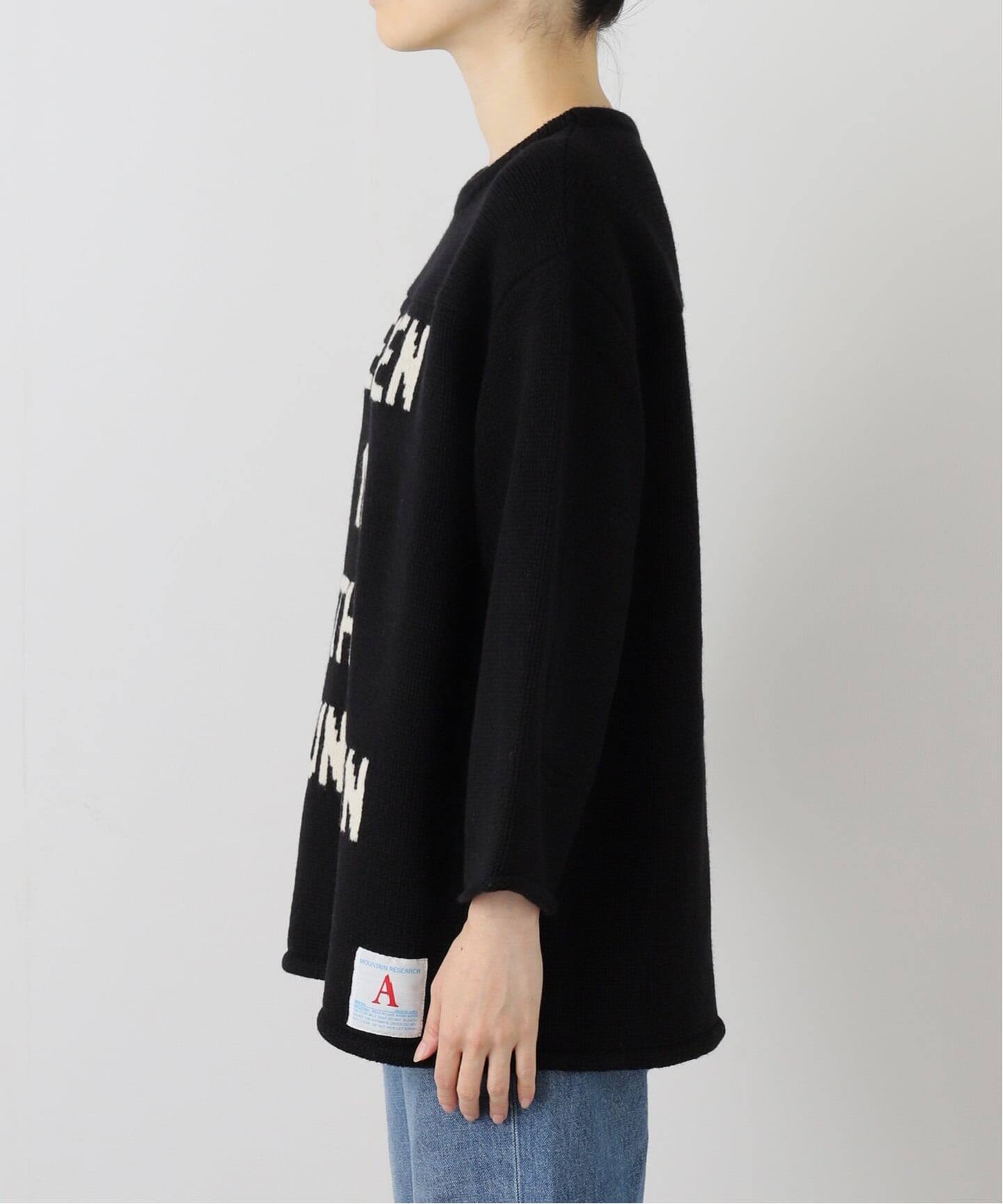 MOUNTAIN RESEARCH/マウンテン リサーチ】 MT Game Sweater（ニット