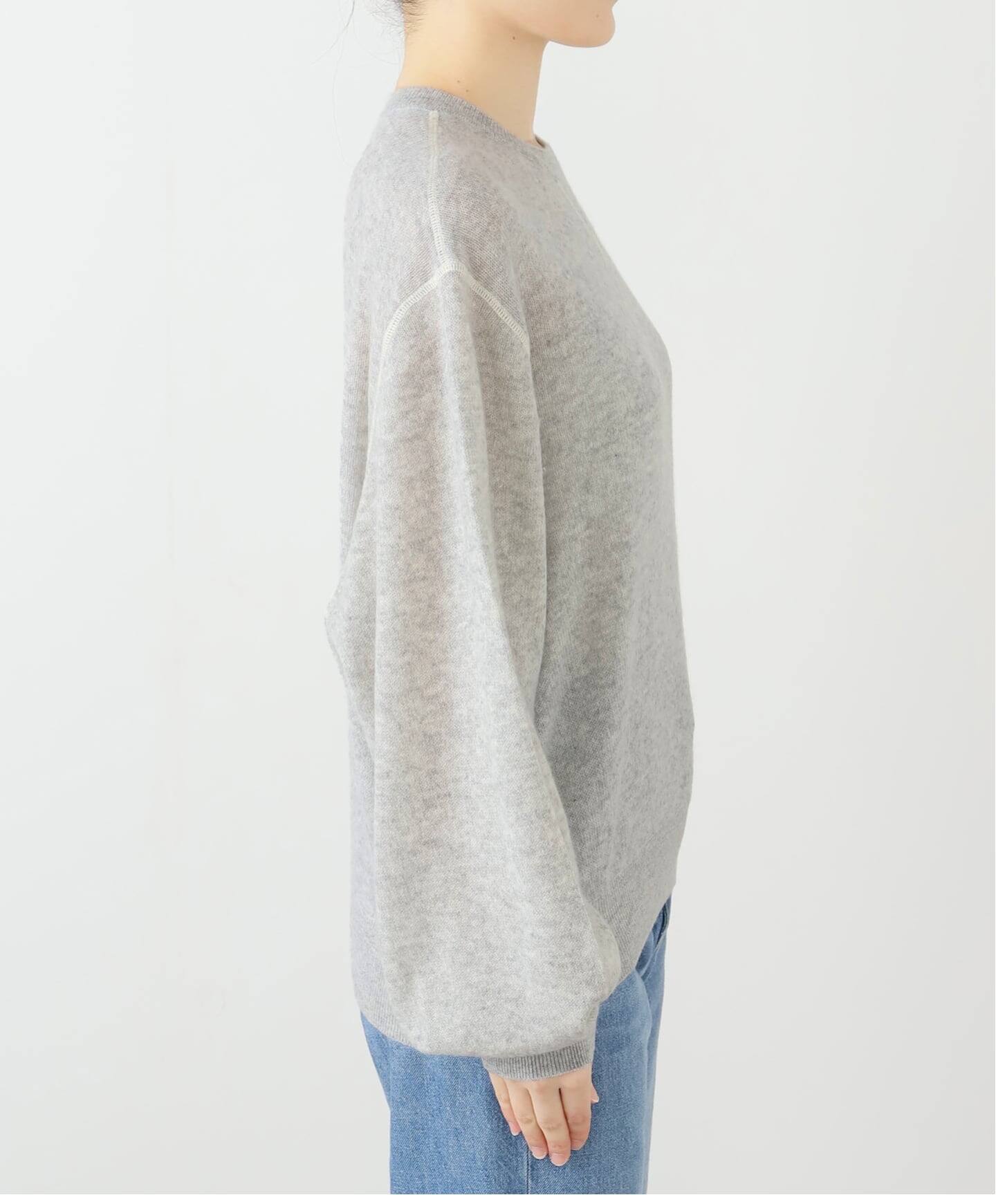 COUTURE D'ADAM/クチュール ド アダム】 VOLUME SLEEVE CASHMERE KNIT