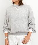 【COUTURE D'ADAM/クチュール ド アダム】 VOLUME SLEEVE CASHMERE KNIT
