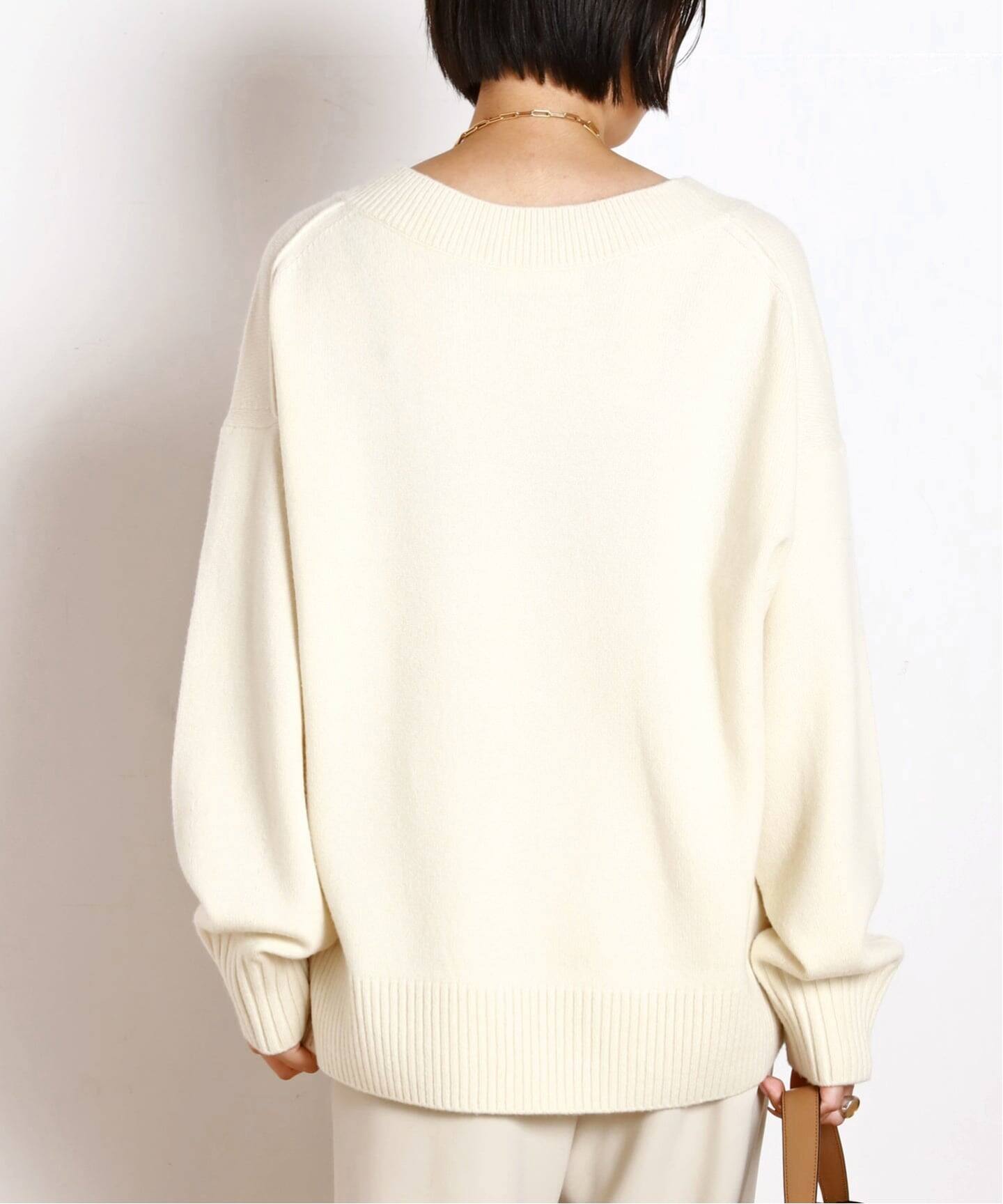 MULE Vネックプルオーバー（ニット／セーター）｜AP STUDIO（エーピー