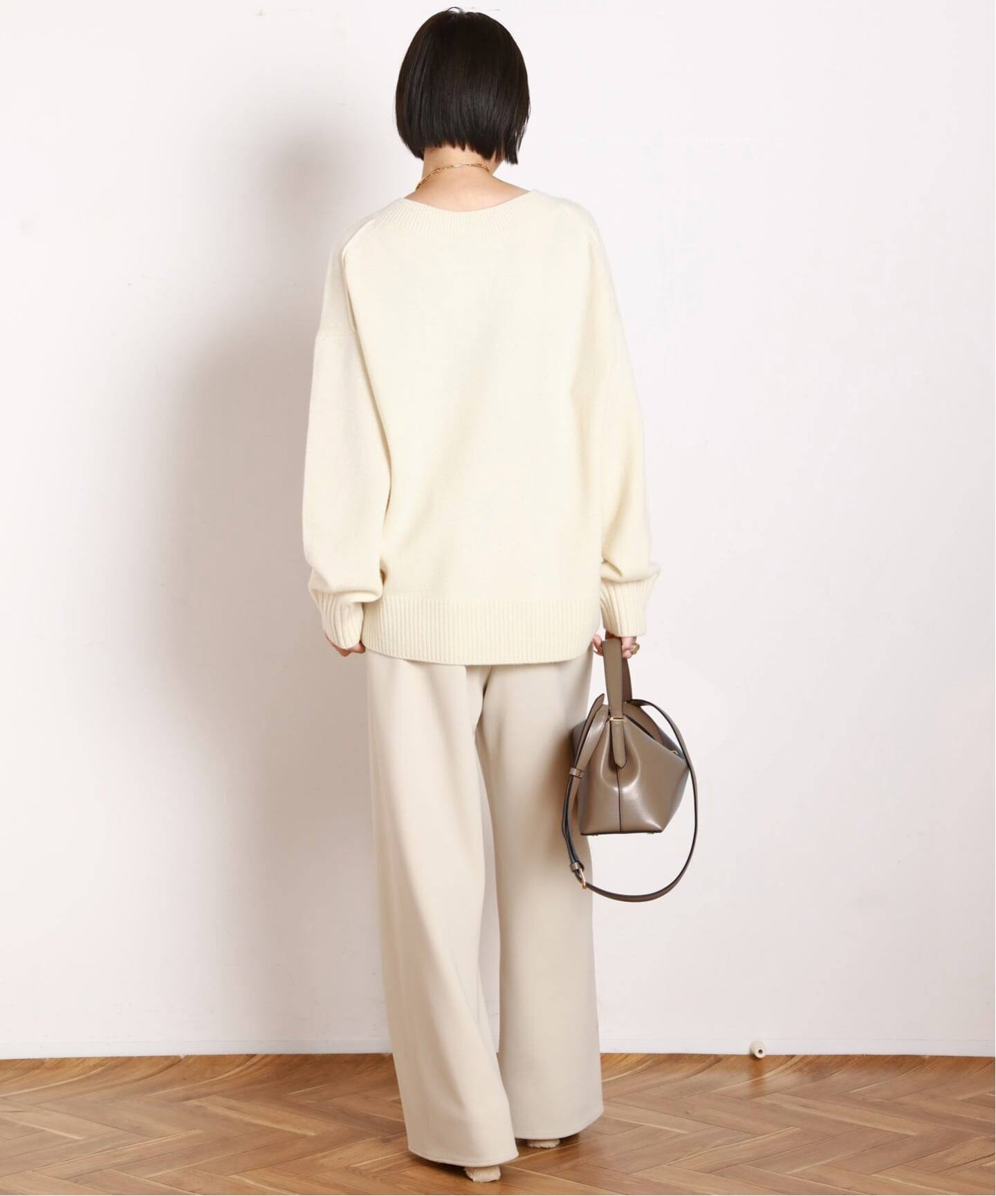 MULE Vネックプルオーバー（ニット／セーター）｜AP STUDIO（エーピー