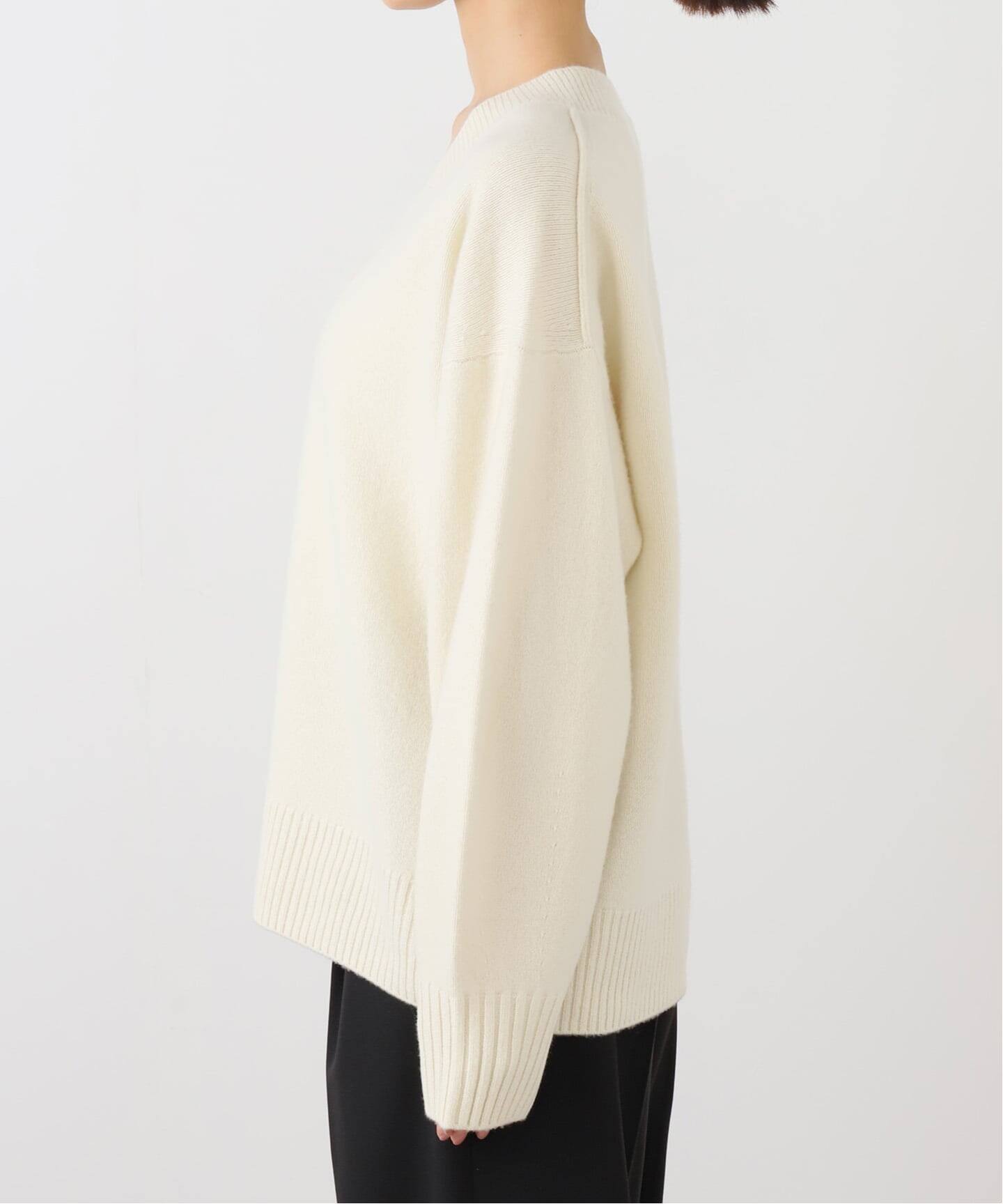 MULE Vネックプルオーバー（ニット／セーター）｜AP STUDIO（エーピー