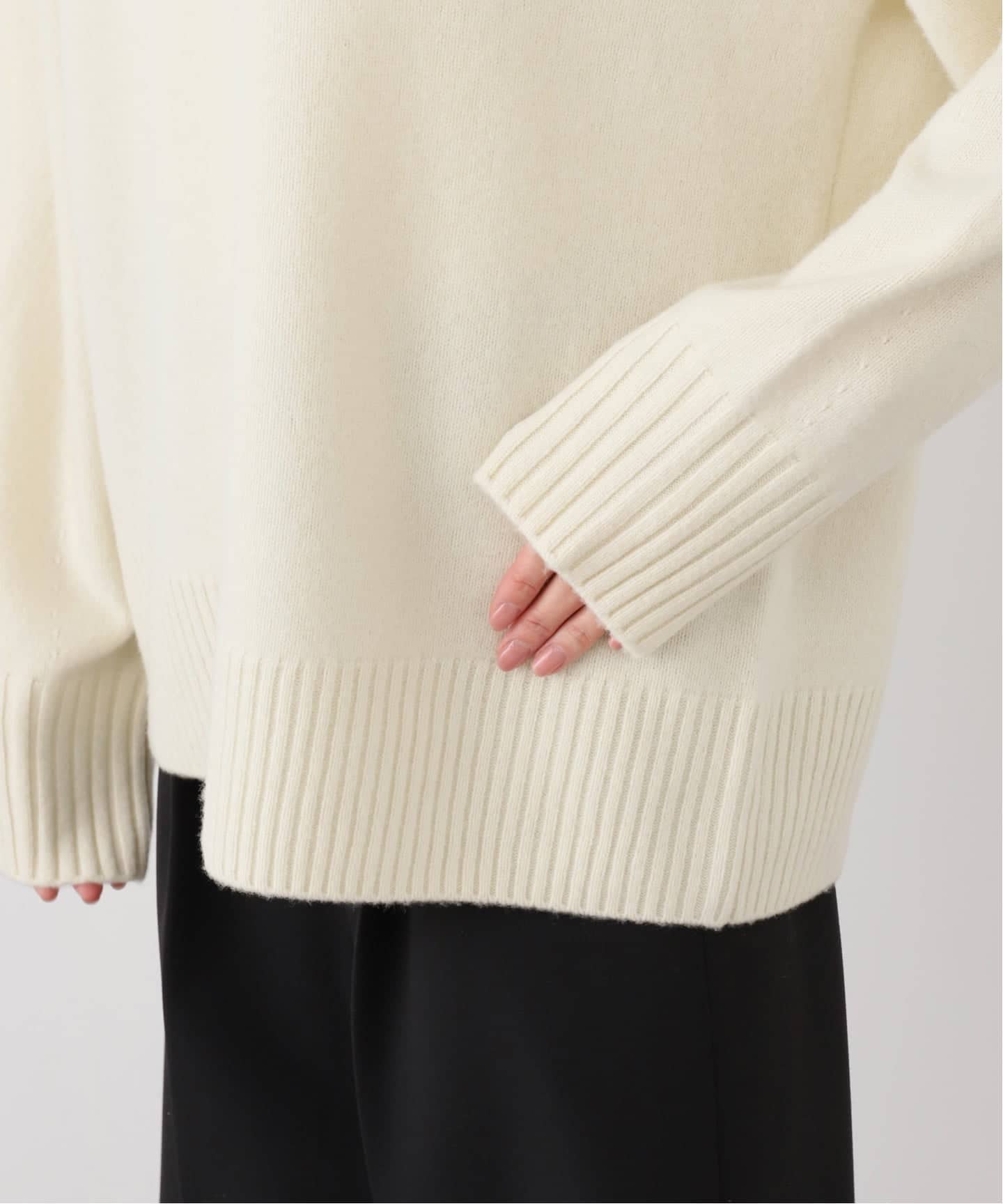 MULE Vネックプルオーバー（ニット／セーター）｜AP STUDIO（エーピー