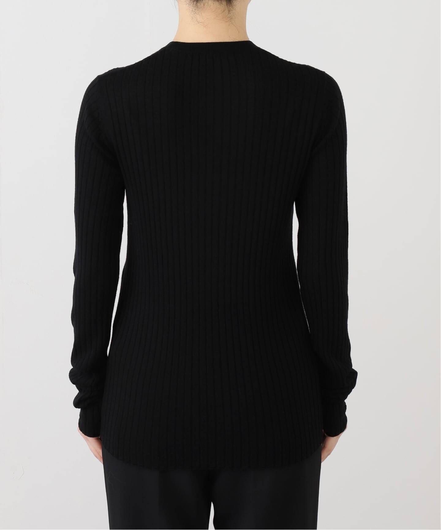 新品タグ付き★ベイクルーズAP STUDIO リブニットケープ AP STUDIO（エーピーストゥディオ）の「リブニットケープ