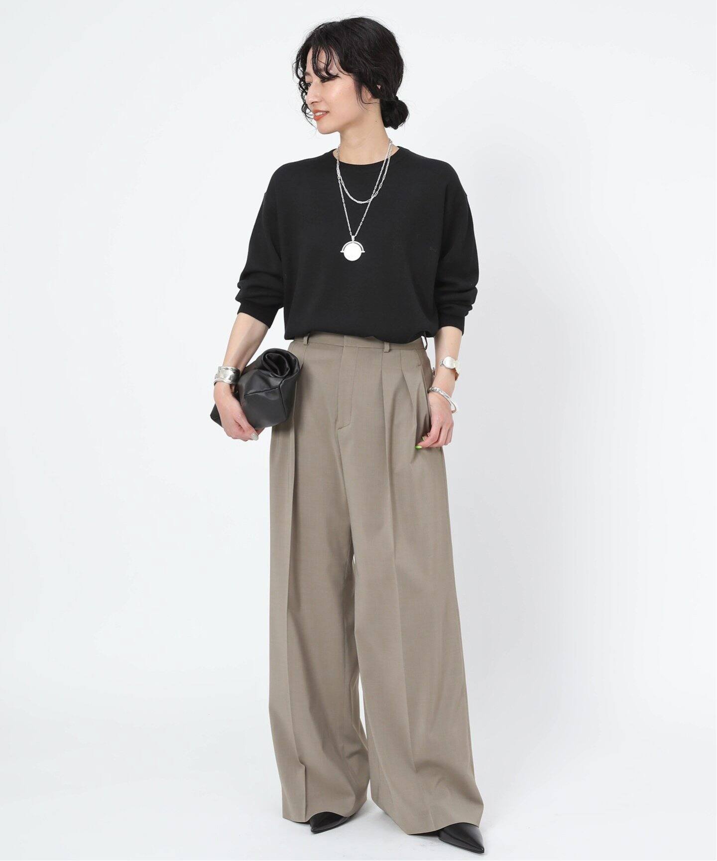 カルテットクルーネックニット（ニット／セーター）｜AP STUDIO  