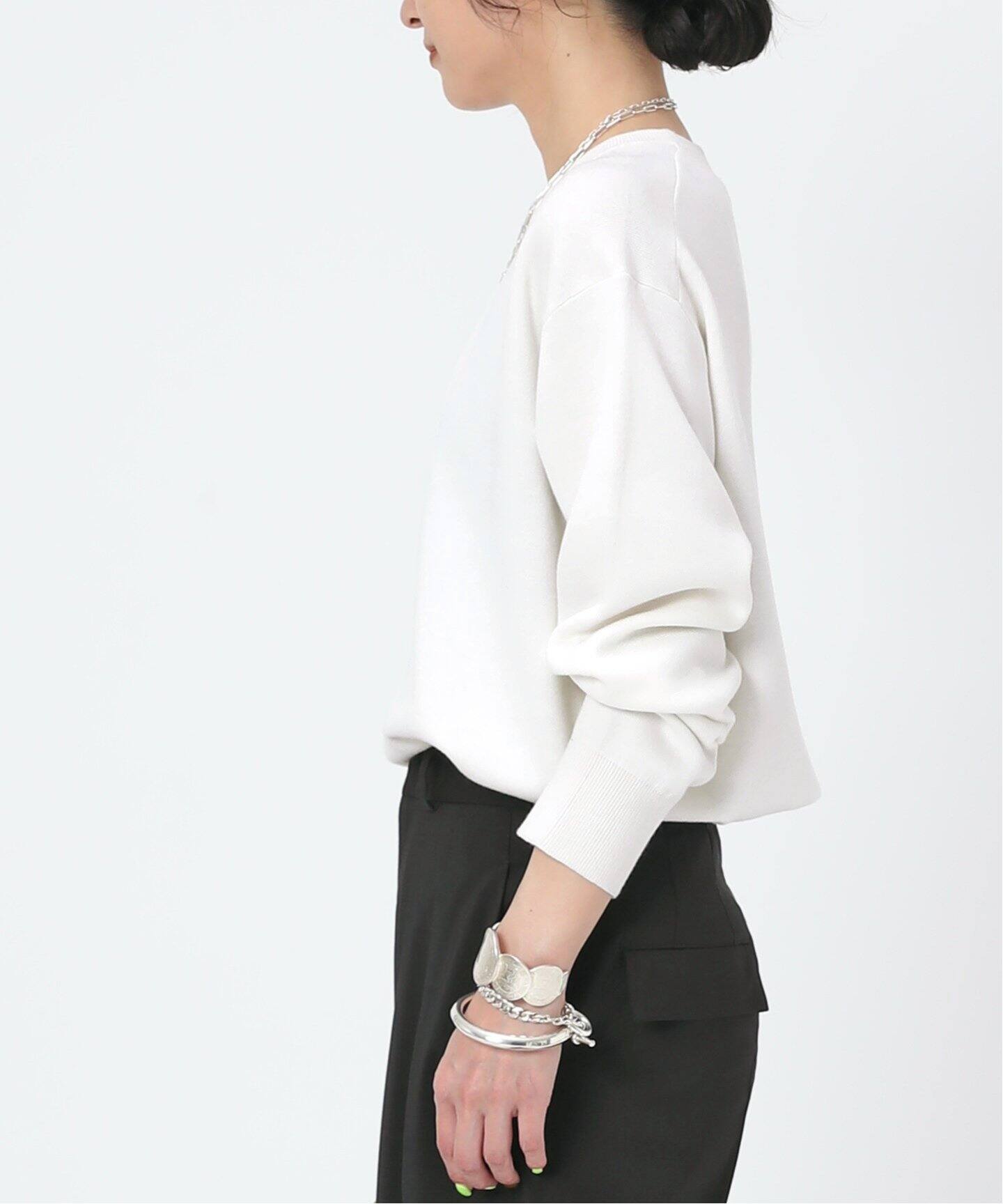 カルテットクルーネックニット（ニット／セーター）｜AP STUDIO  