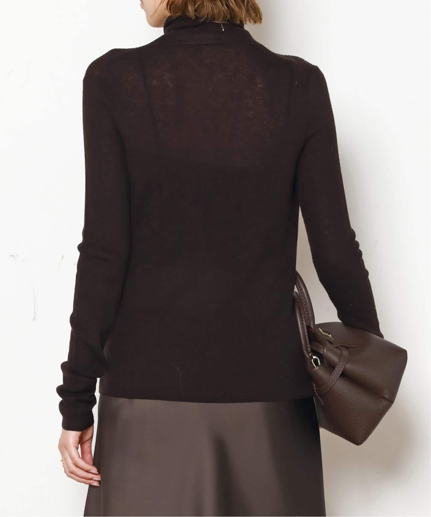 ウールシルクタートルネックニット（ニット／セーター）｜AP STUDIO