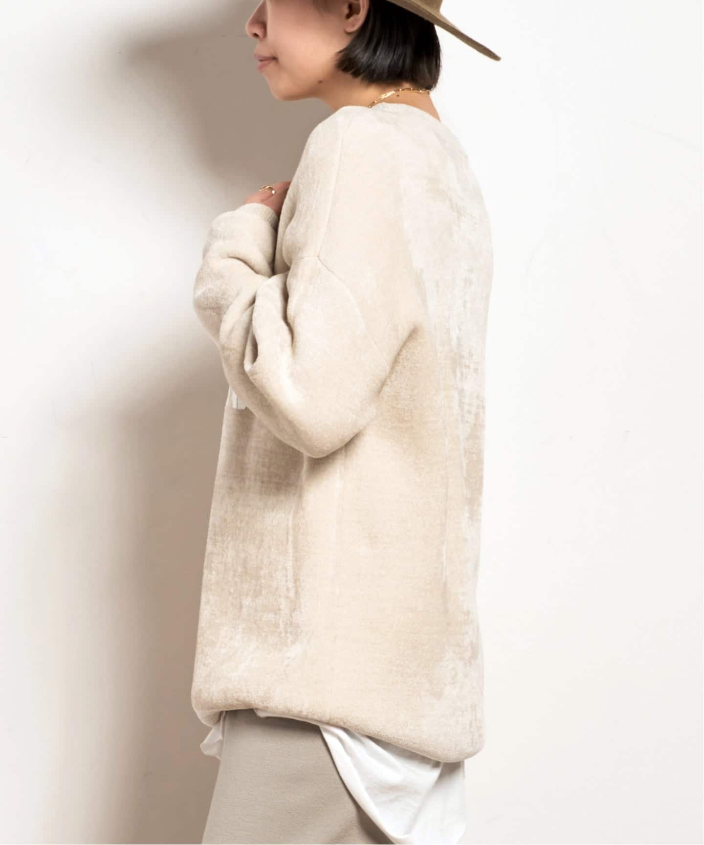 ベロアニット（ニット／セーター）｜AP STUDIO（エーピーストゥディオ