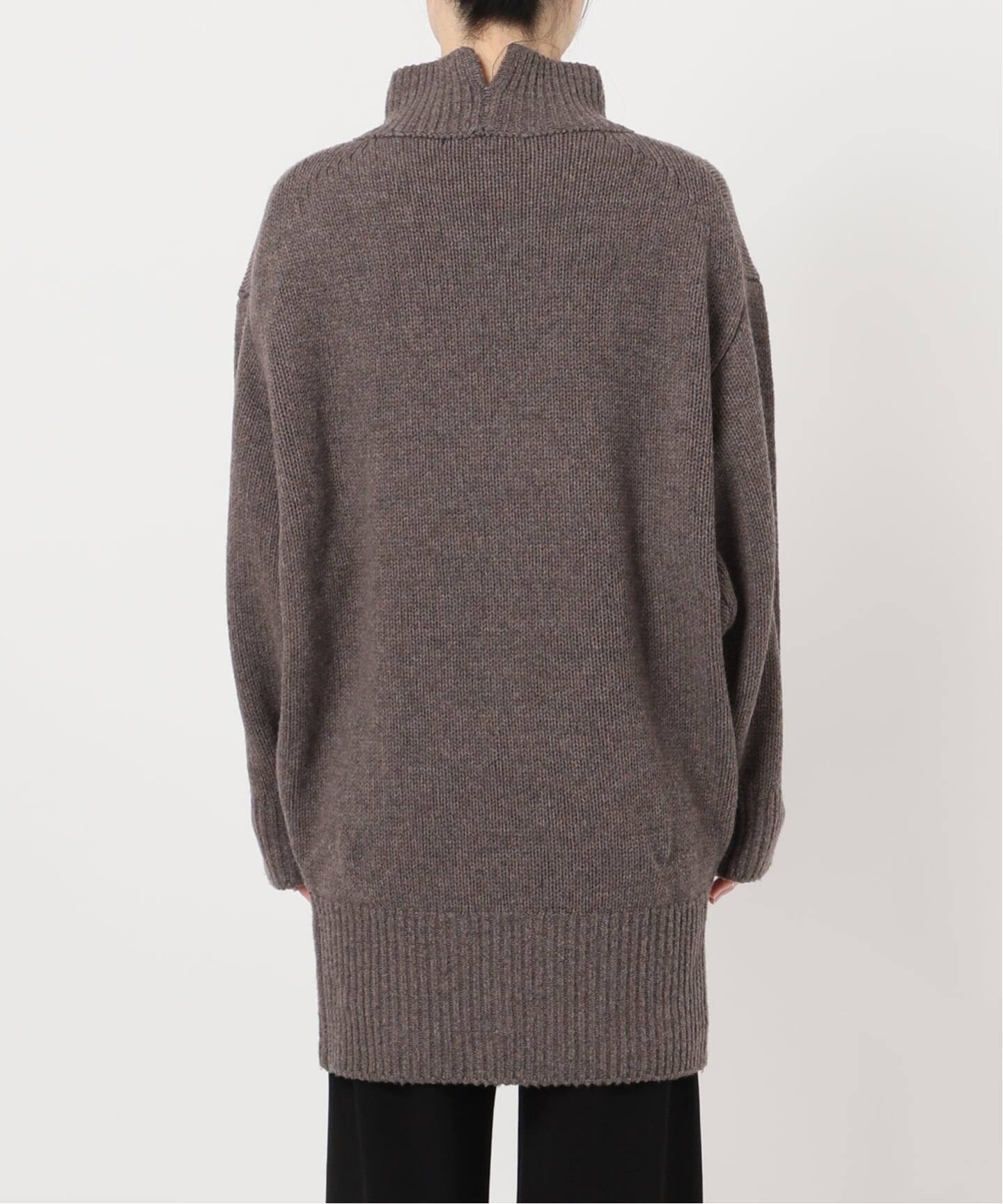 ウールカシミヤチュニックニット（ニット／セーター）｜AP STUDIO