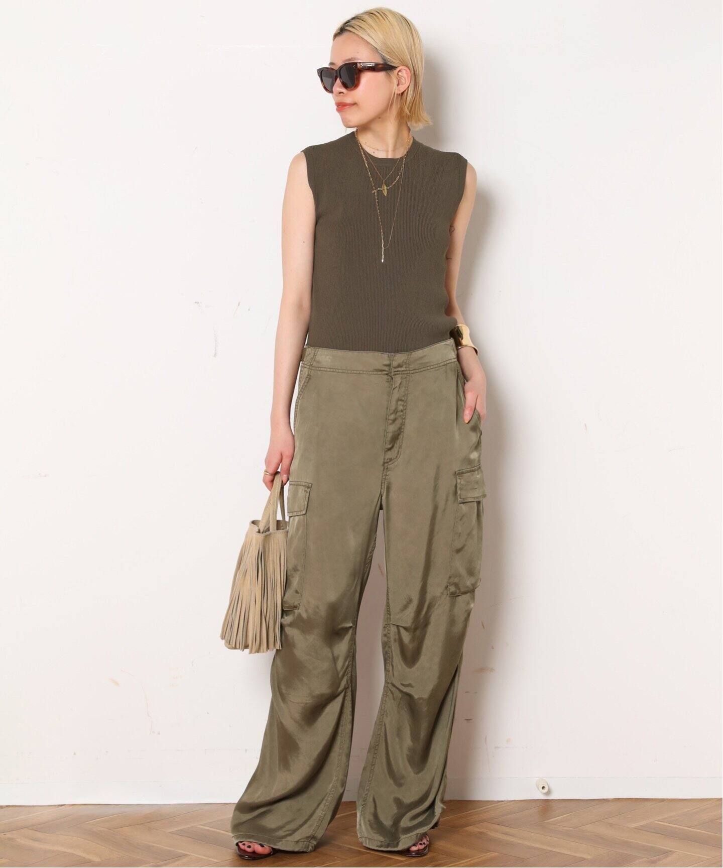 ムースノースリーブニット（ニット／セーター）｜AP STUDIO（エーピー