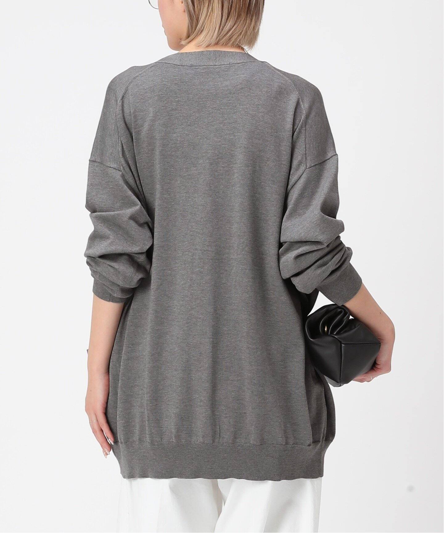 シルクコットンハイゲージカーディガン（カーディガン）｜AP STUDIO  