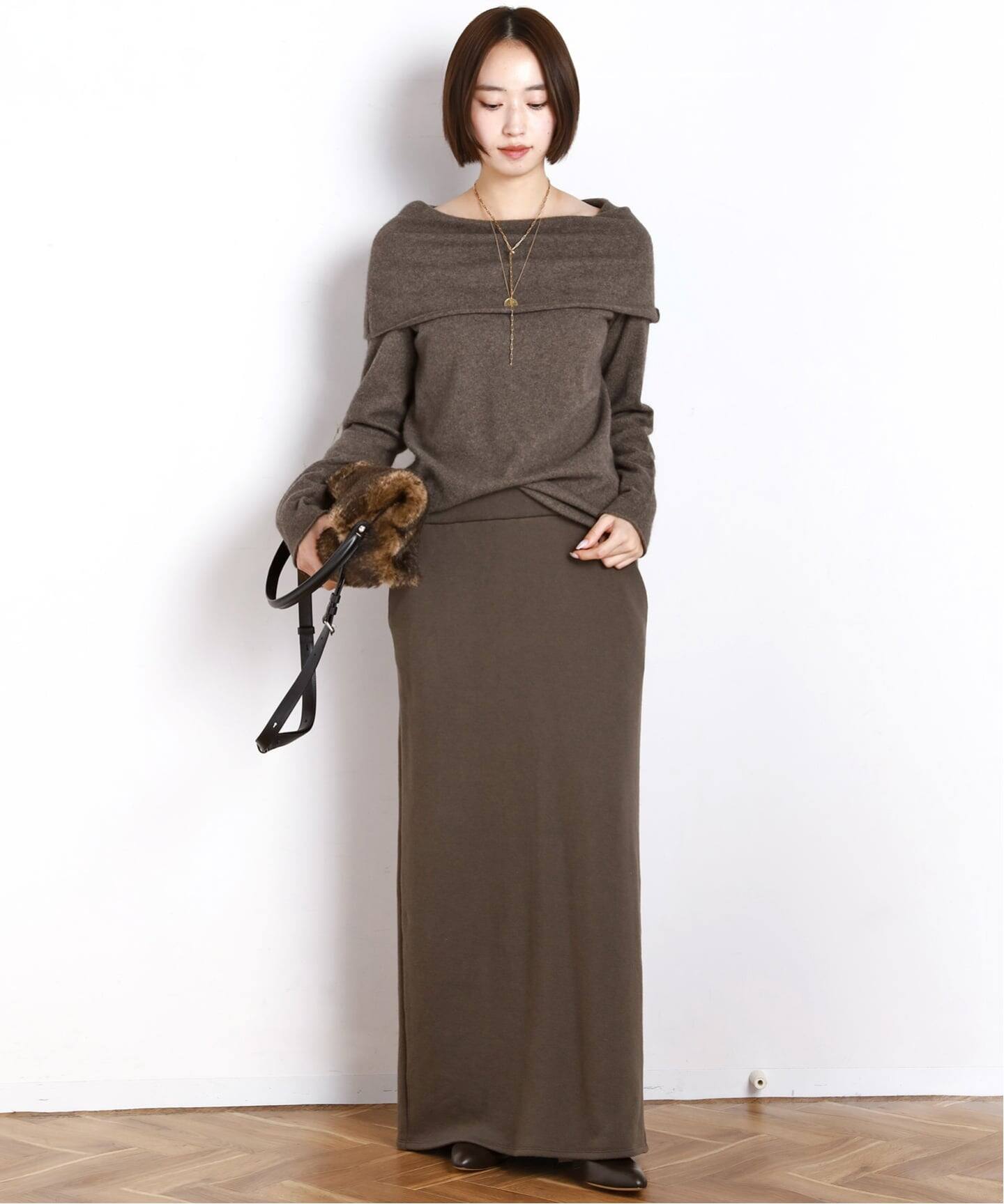 Fluffy Off Shoulder Knit（ニット／セーター）｜AP STUDIO（エーピー