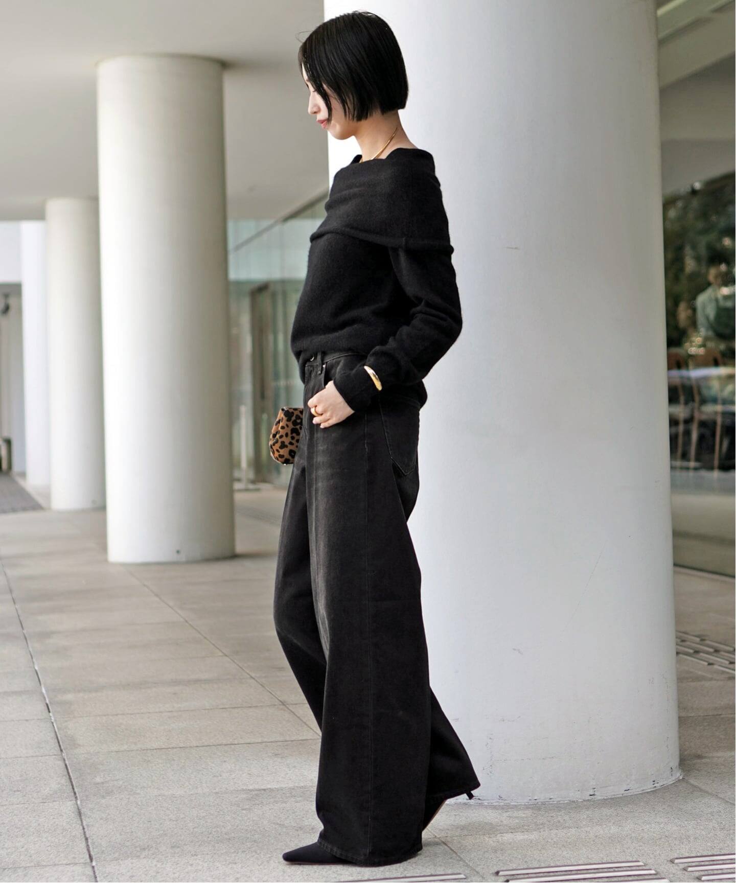 Fluffy Off Shoulder Knit（ニット／セーター）｜AP STUDIO（エーピー