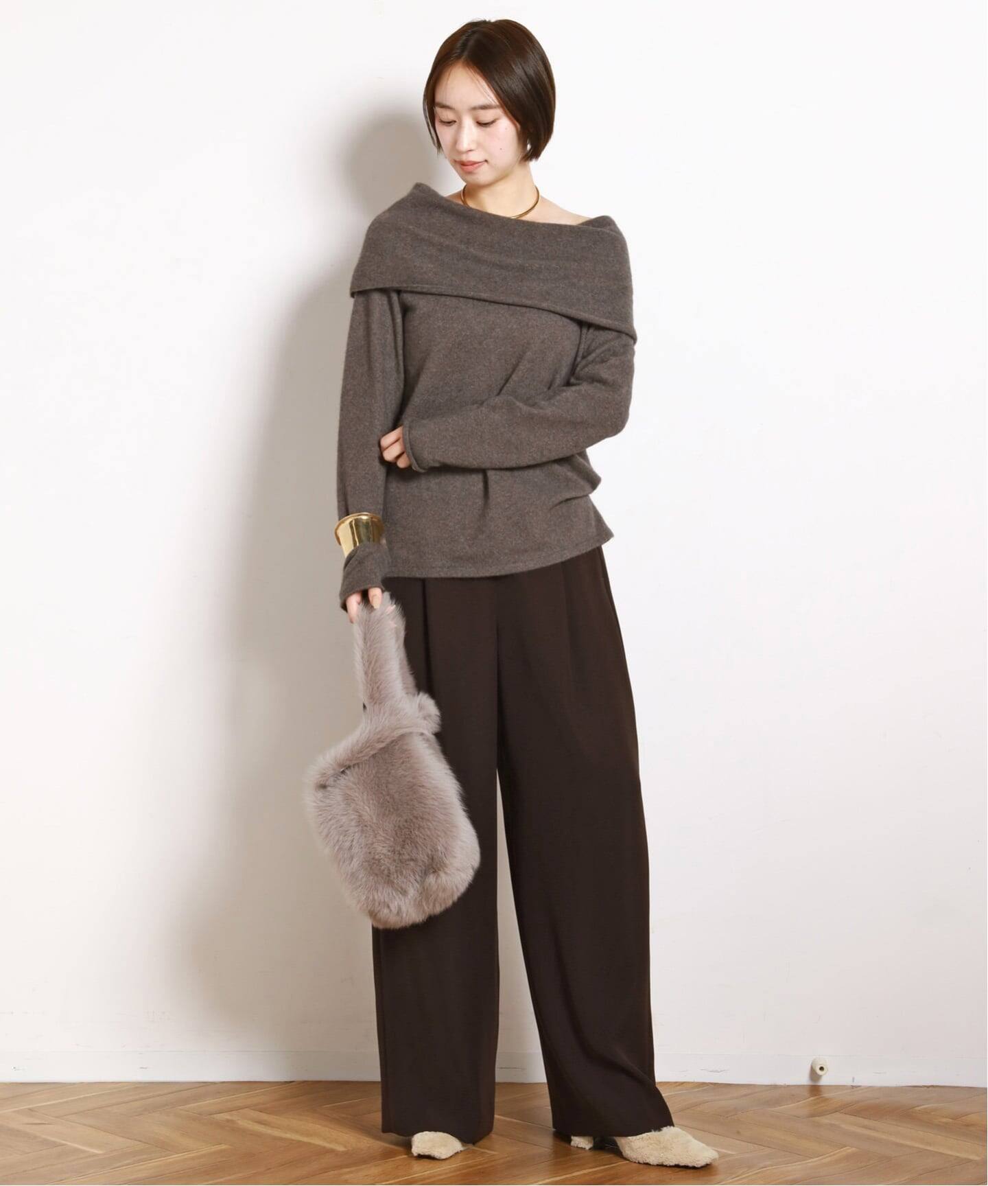 Fluffy Off Shoulder Knit（ニット／セーター）｜AP STUDIO（エーピー