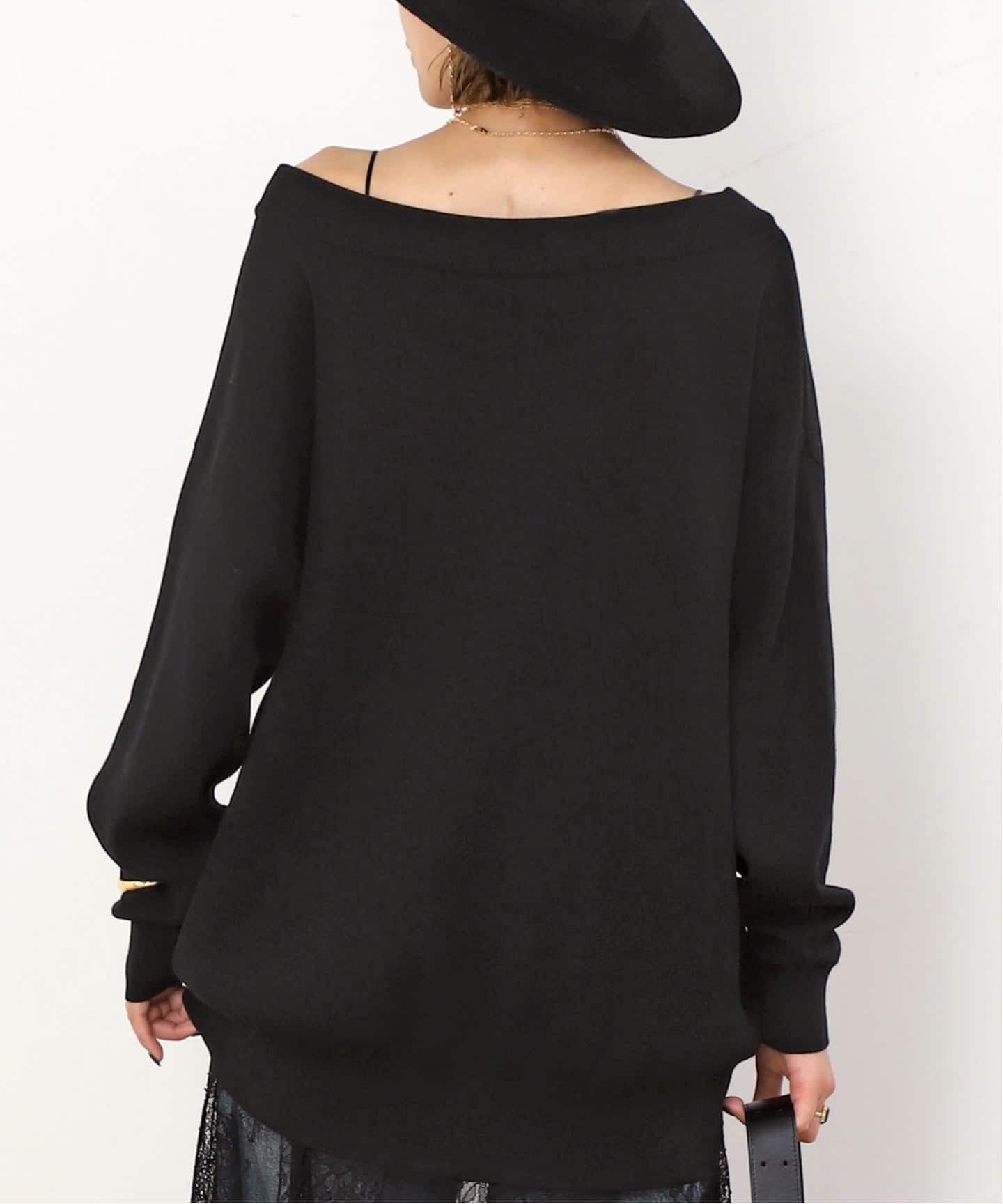 AP STUDIO★リラックスオフショルダーニット Deuxieme リラックスオフショルダーニット（ニット／セーター）｜AP STUDIO